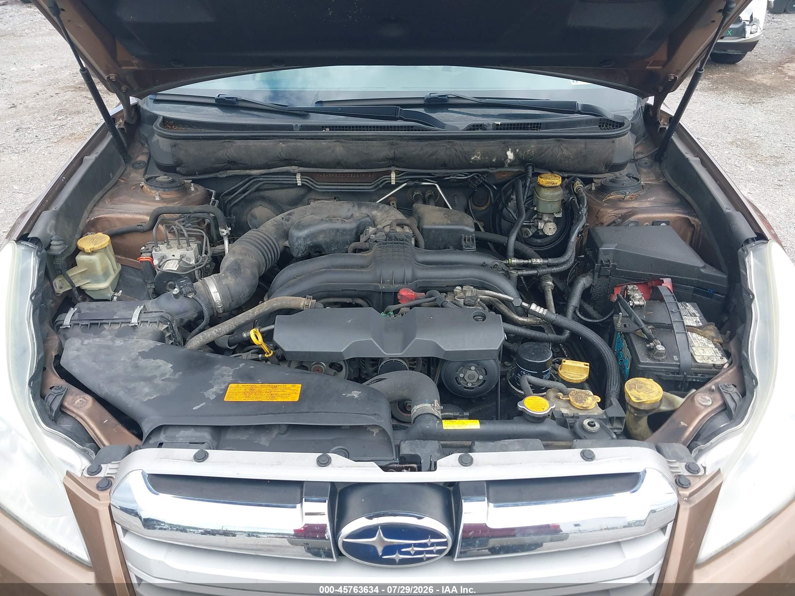 2013 Subaru Outback 2.5i Limited Brown vin: 4S4BRBJC1D3261916