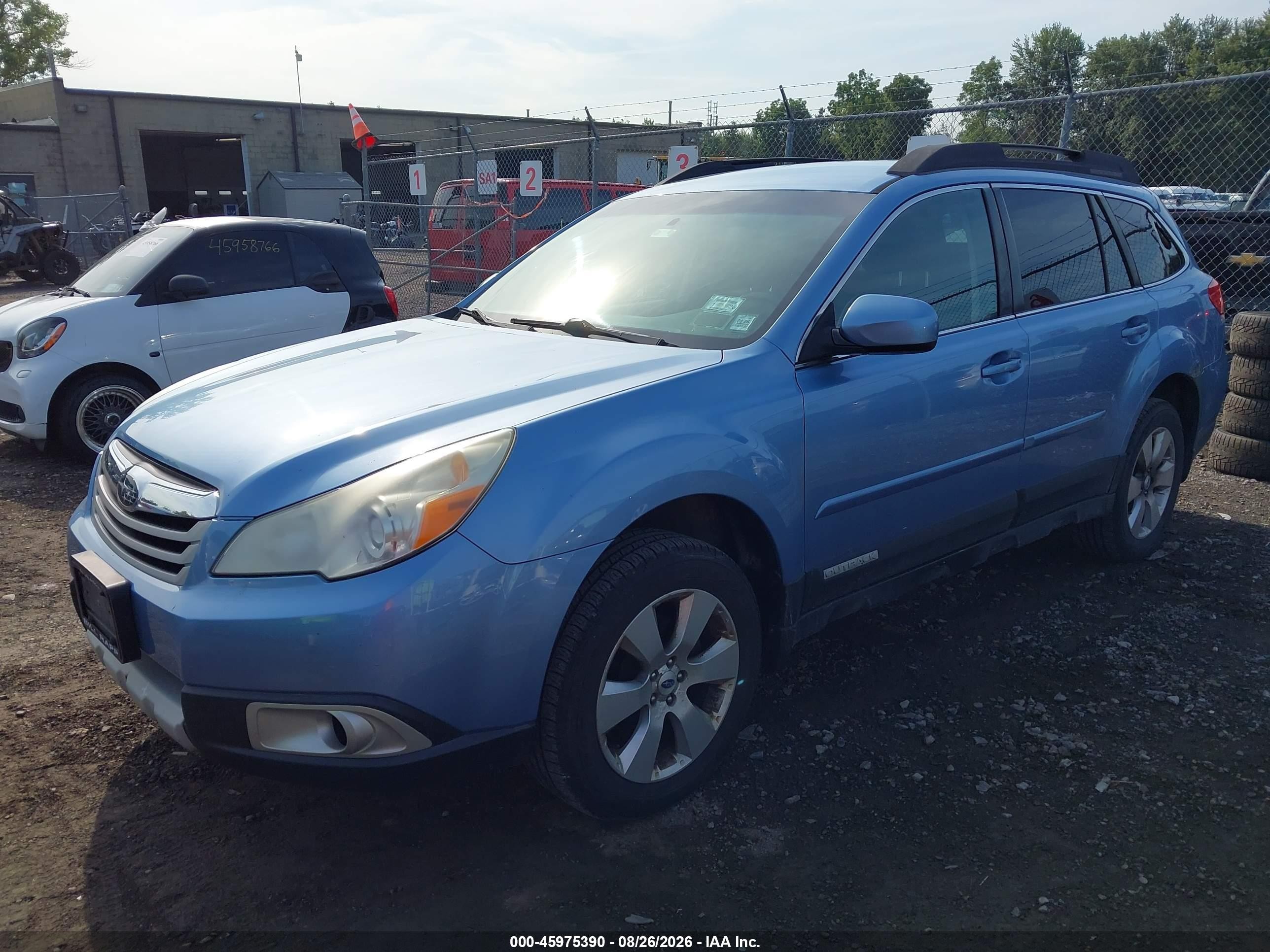 2012 Subaru Outback 2.5i Limited Синий vin: 4S4BRBJC2C3279534