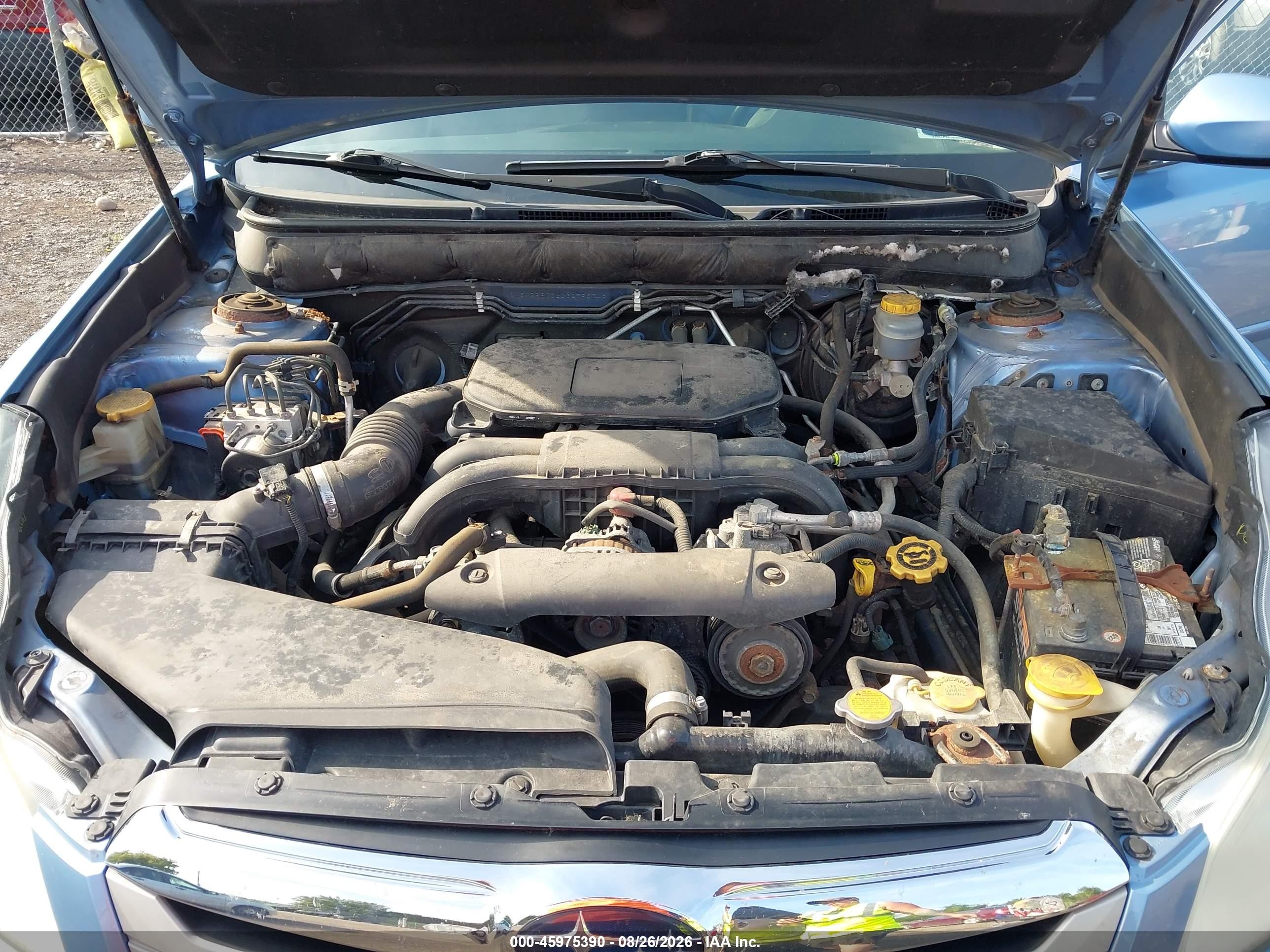 2012 Subaru Outback 2.5i Limited Синий vin: 4S4BRBJC2C3279534