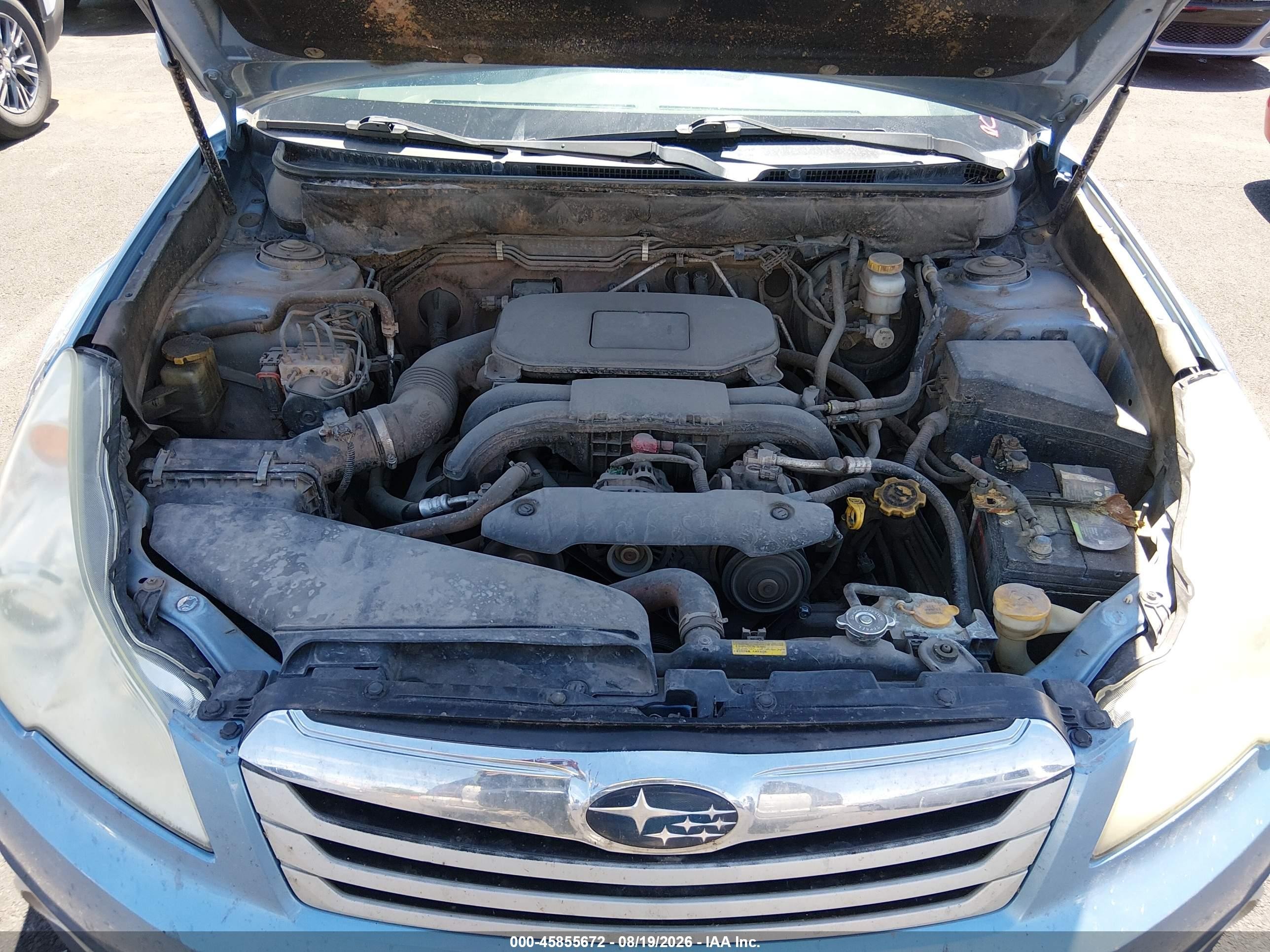 2012 Subaru Outback 2.5i Limited Blue vin: 4S4BRBJC3C3201019