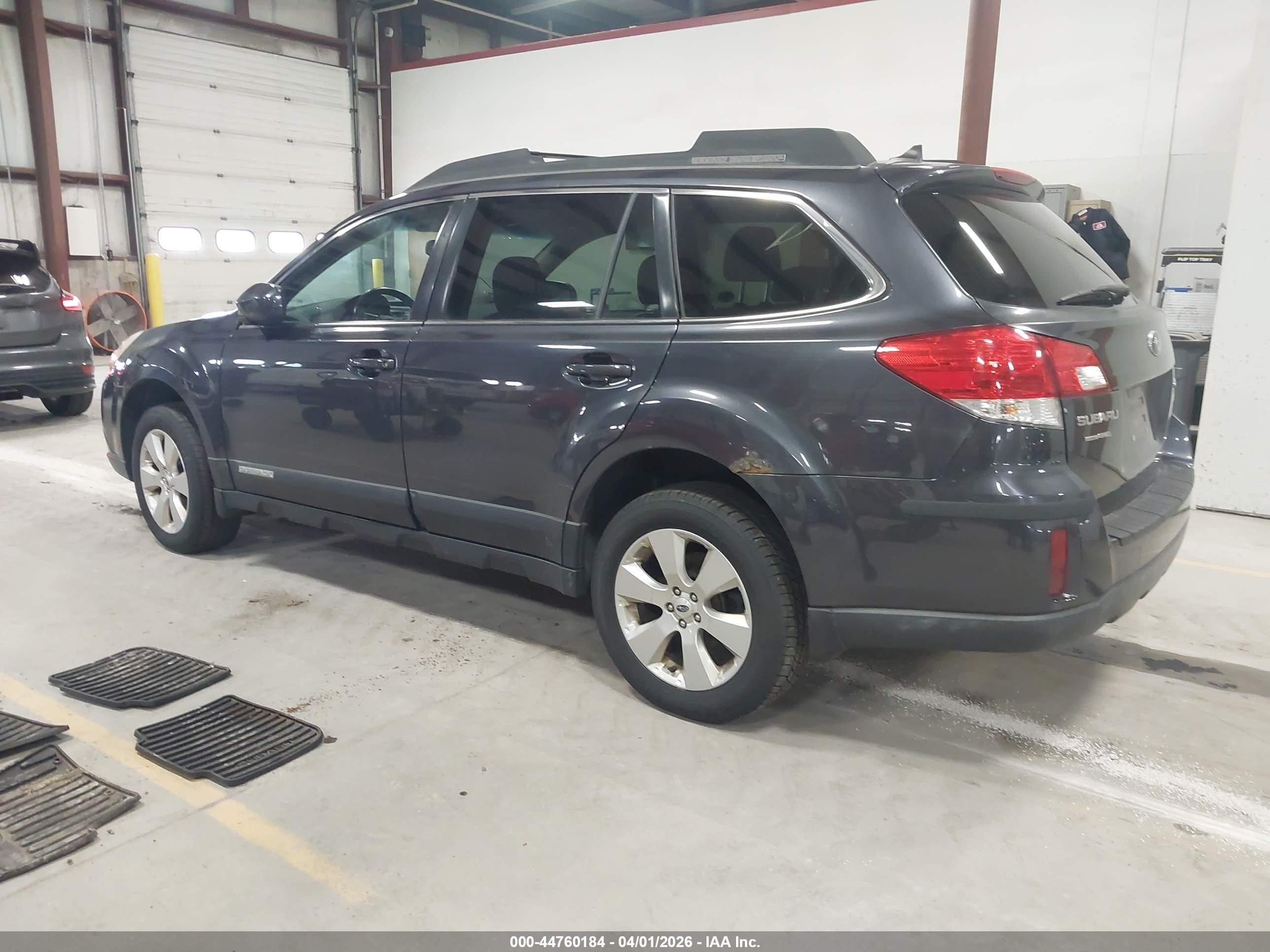 2012 Subaru Outback 2.5i Limited Gray vin: 4S4BRBJC3C3260300