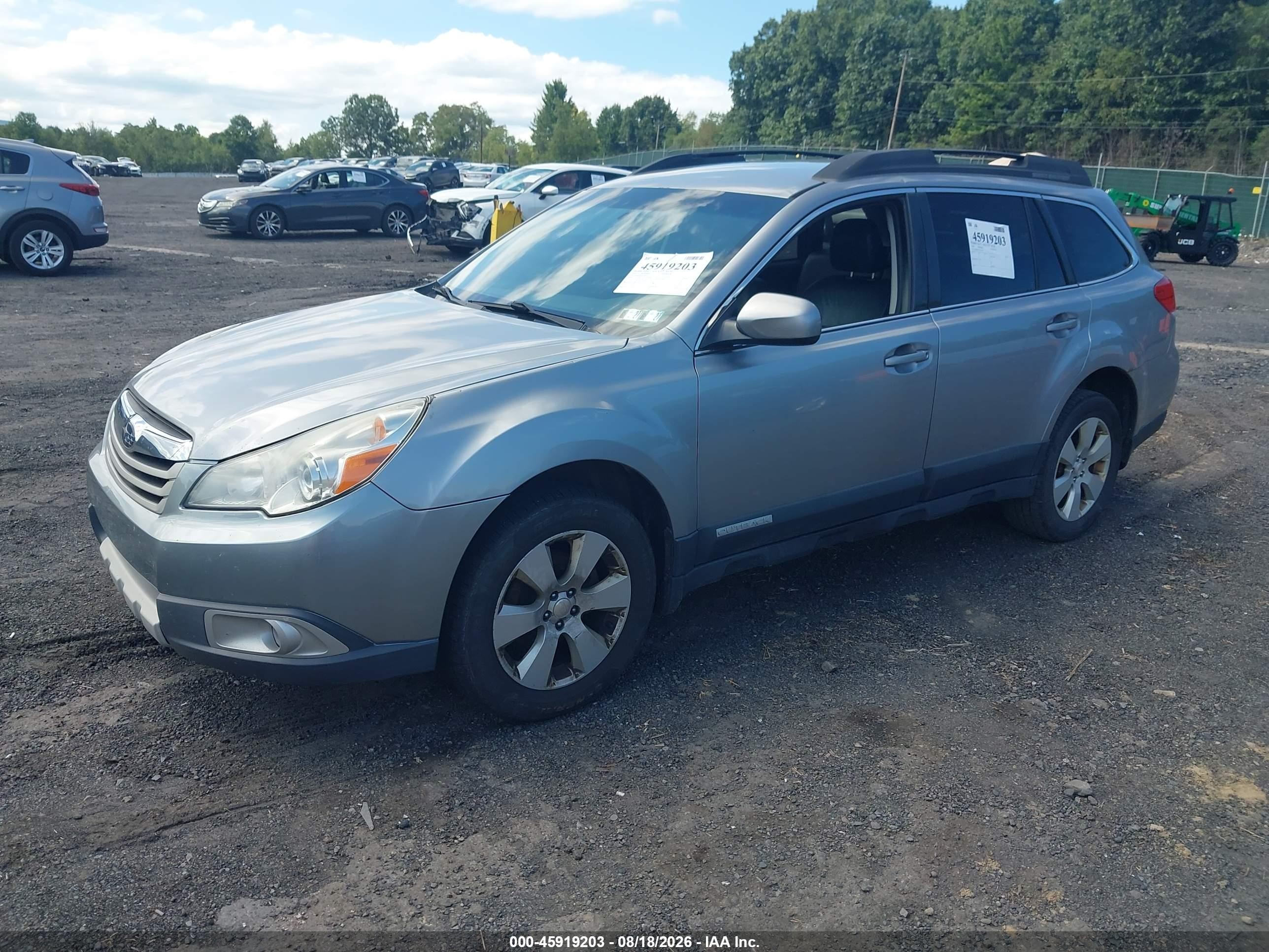 2010 Subaru Outback 2.5i Limited Gray vin: 4S4BRBJC4A3325412