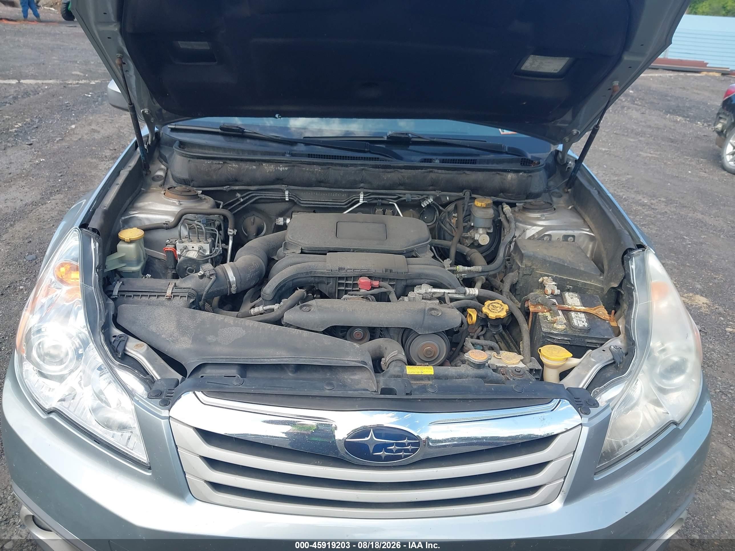 2010 Subaru Outback 2.5i Limited Gray vin: 4S4BRBJC4A3325412