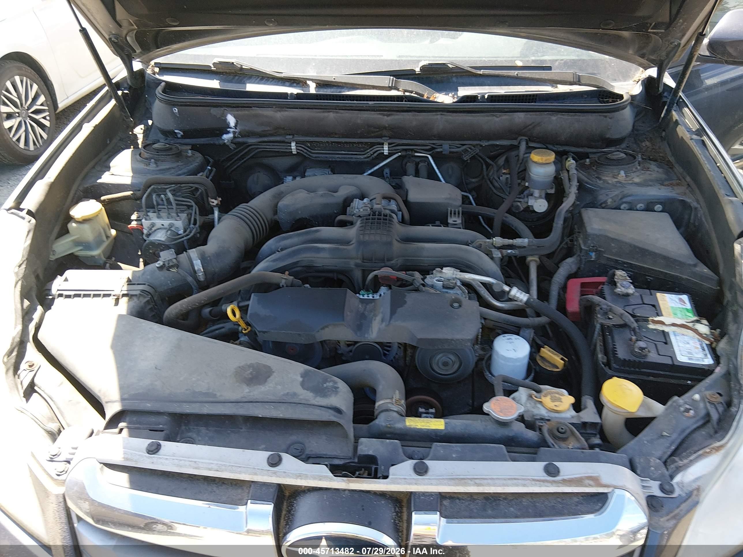 2013 Subaru Outback 2.5i Limited Серый vin: 4S4BRBJC4D3253759