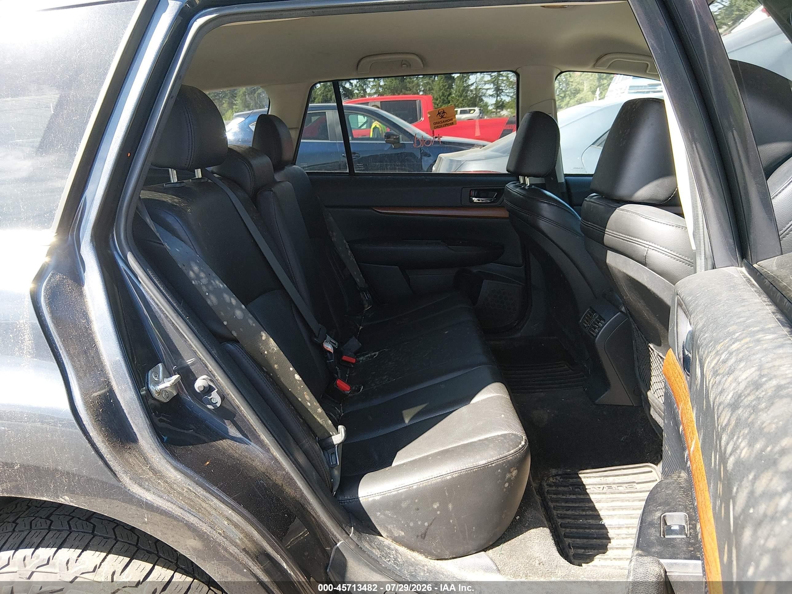 2013 Subaru Outback 2.5i Limited Серый vin: 4S4BRBJC4D3253759
