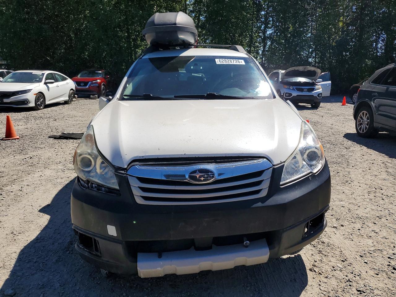 2012 Subaru Outback 2.5i Limited White vin: 4S4BRBJC5C3240808
