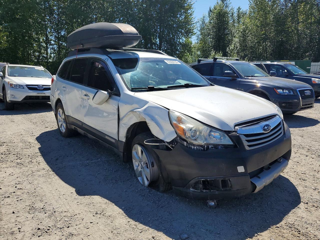2012 Subaru Outback 2.5i Limited White vin: 4S4BRBJC5C3240808