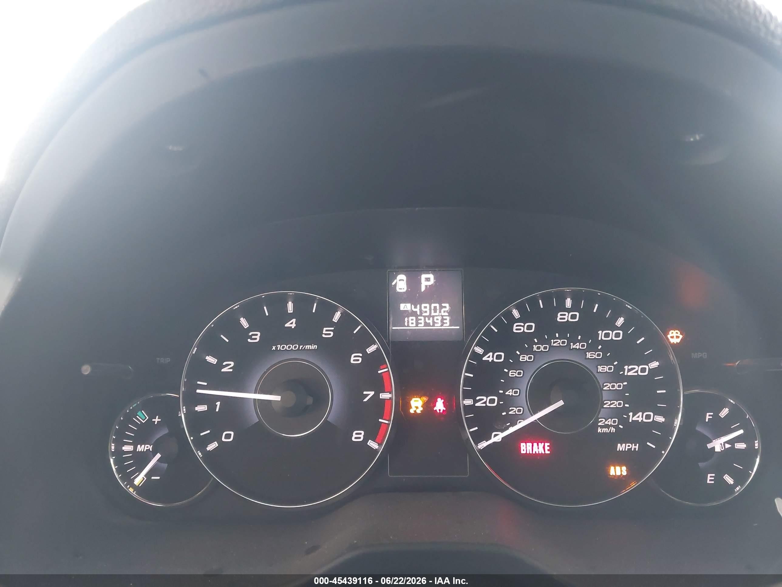2012 Subaru Outback 2.5i Limited Silver vin: 4S4BRBJC5C3301994