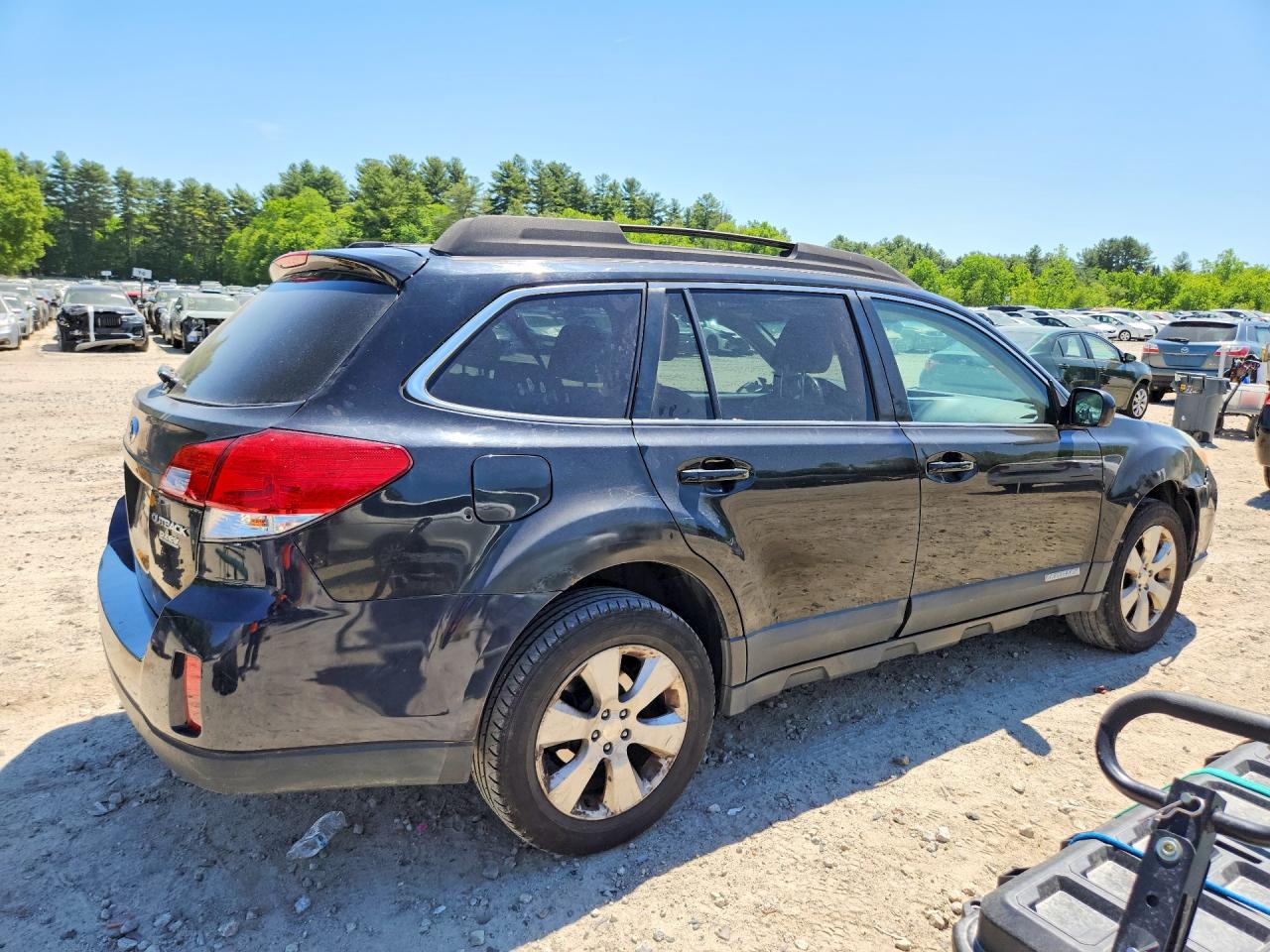 2010 Subaru Outback 2.5i Limited Black vin: 4S4BRBJC6A3368729