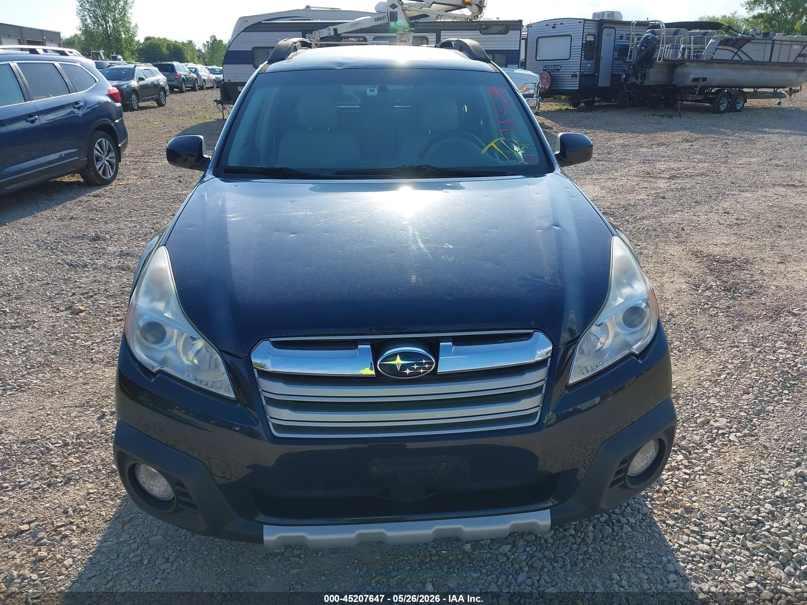 2013 Subaru Outback 2.5i Limited Navy vin: 4S4BRBJC6D3201663