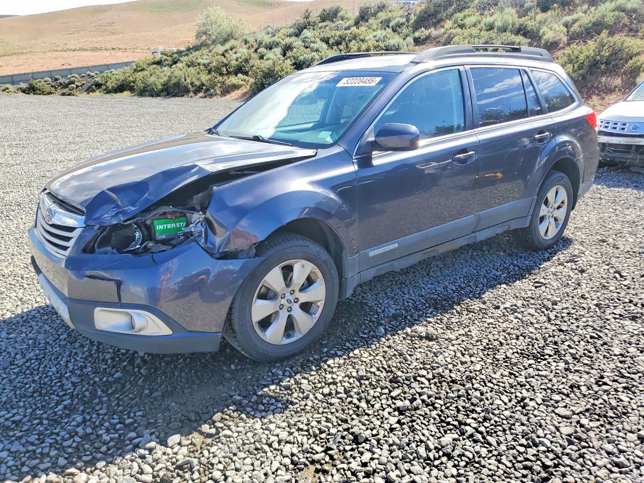 2012 Subaru Outback 2.5i Limited Угольный vin: 4S4BRBJC7C3254063