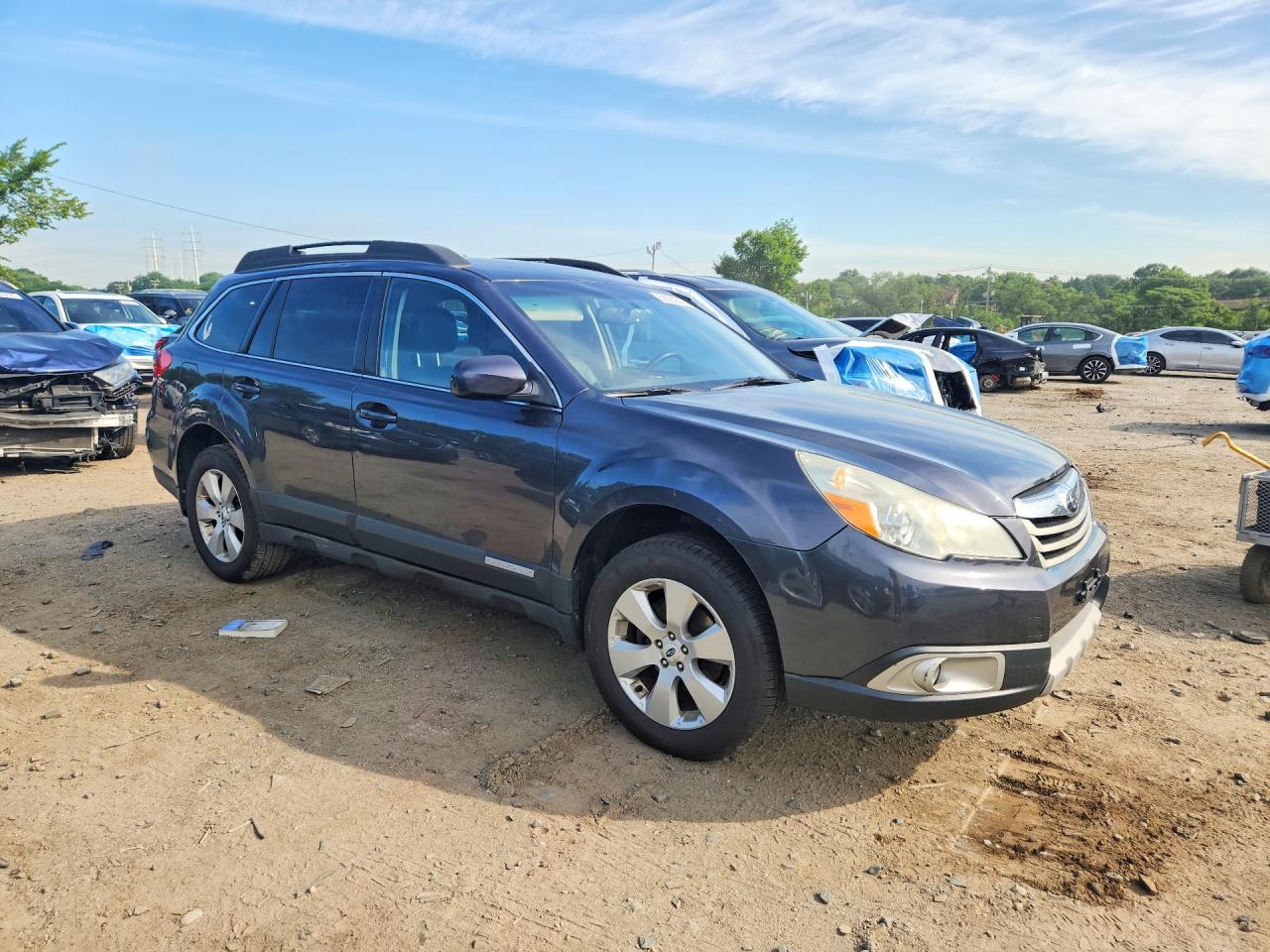 2012 Subaru Outback 2.5i Limited Gray vin: 4S4BRBJC7C3281327