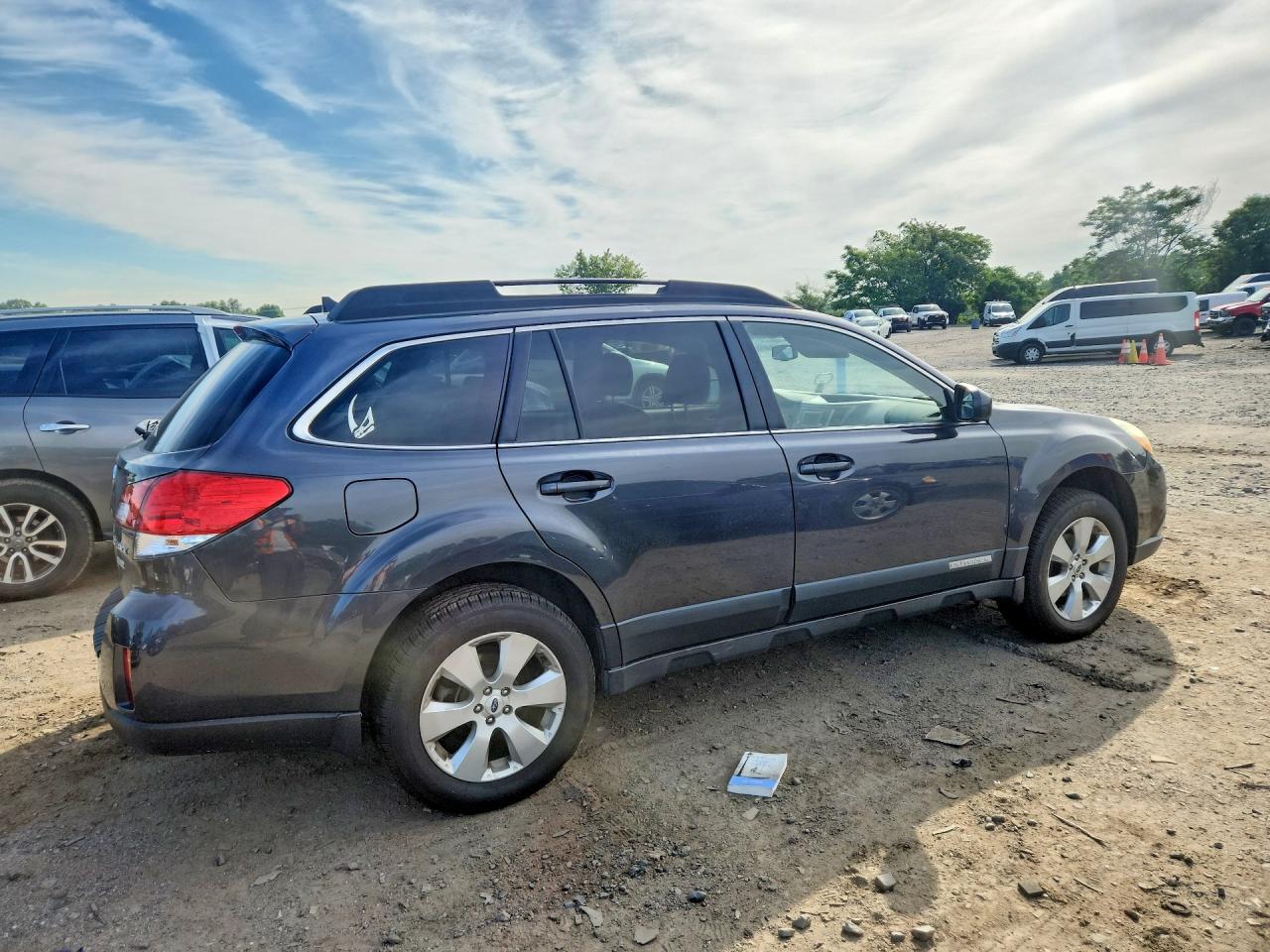 2012 Subaru Outback 2.5i Limited Gray vin: 4S4BRBJC7C3281327