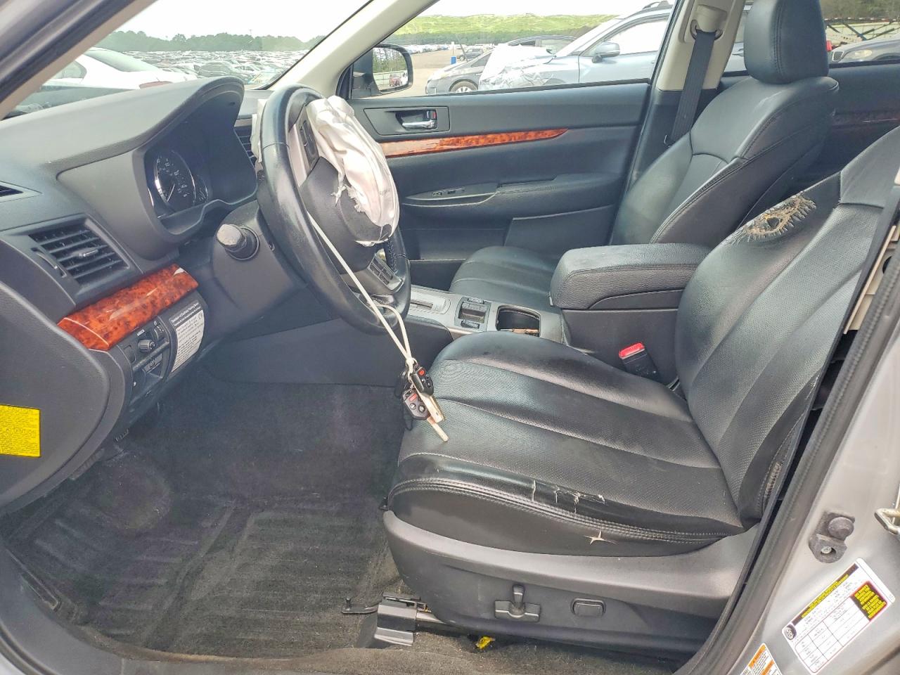 2012 Subaru Outback 2.5i Limited Серый vin: 4S4BRBJC9C3299814