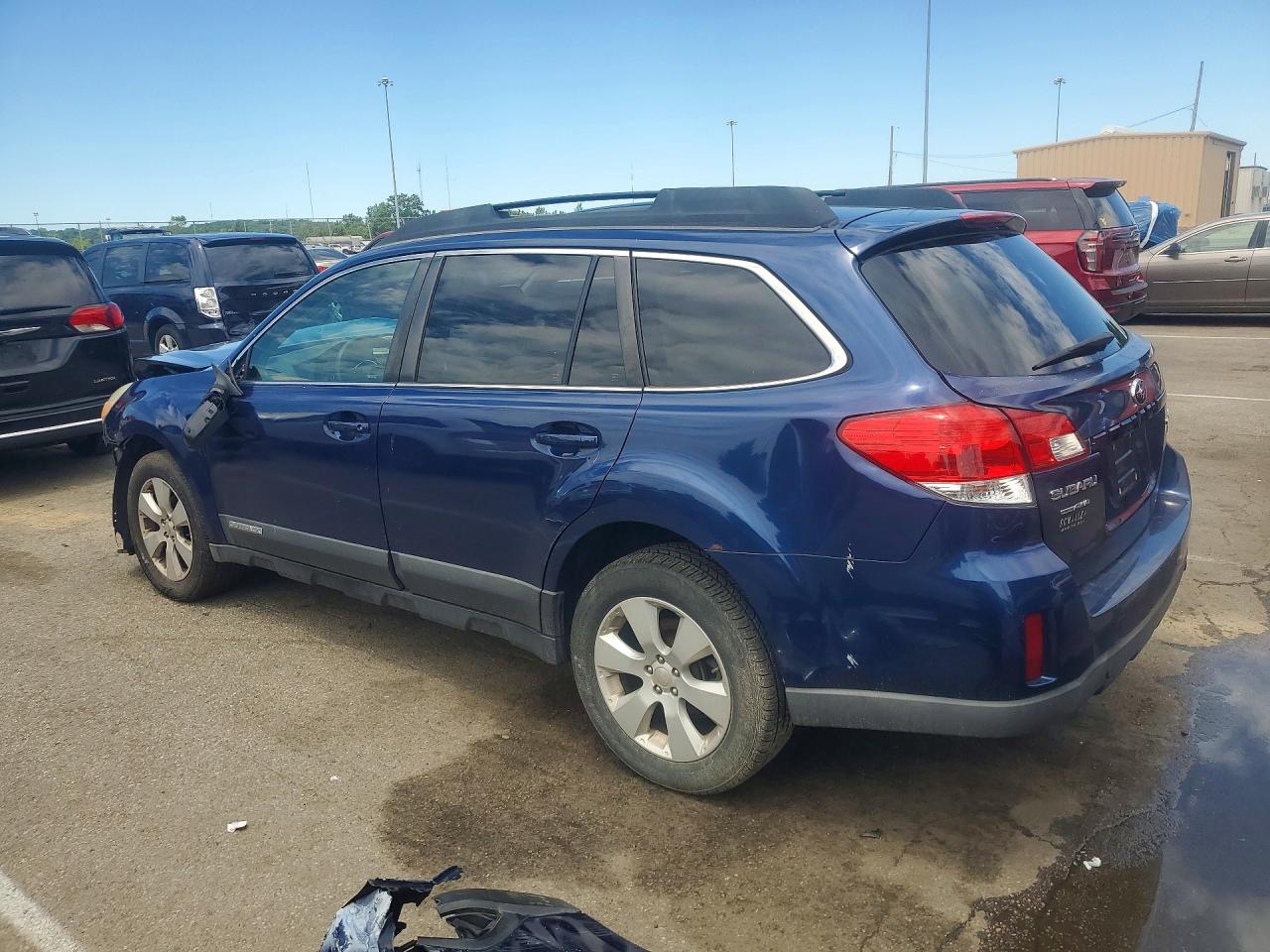 2010 Subaru Outback 2.5i Limited Blue vin: 4S4BRBJCXA3345101