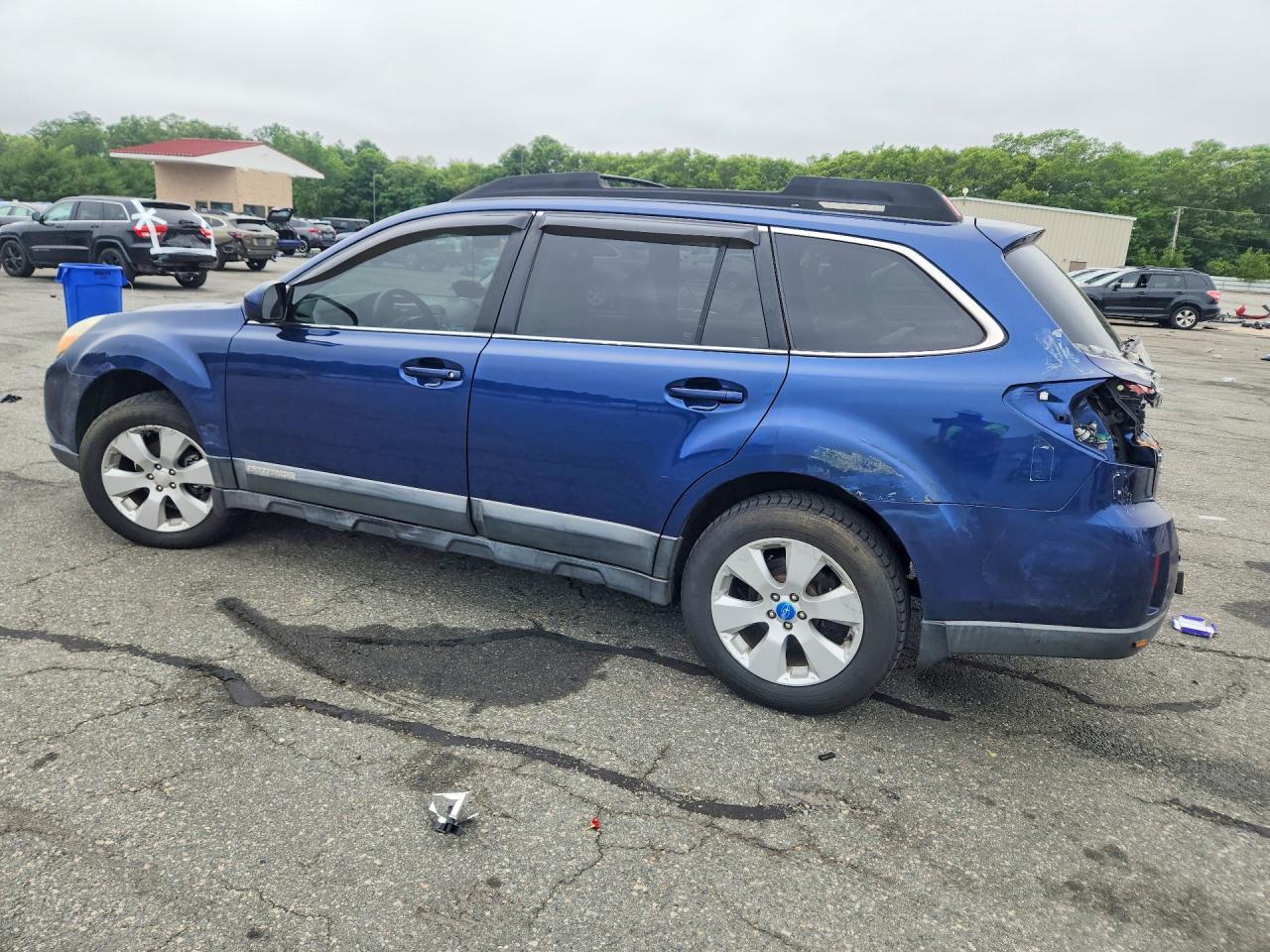 2010 Subaru Outback 2.5i Limited Blue vin: 4S4BRBKC0A3317435