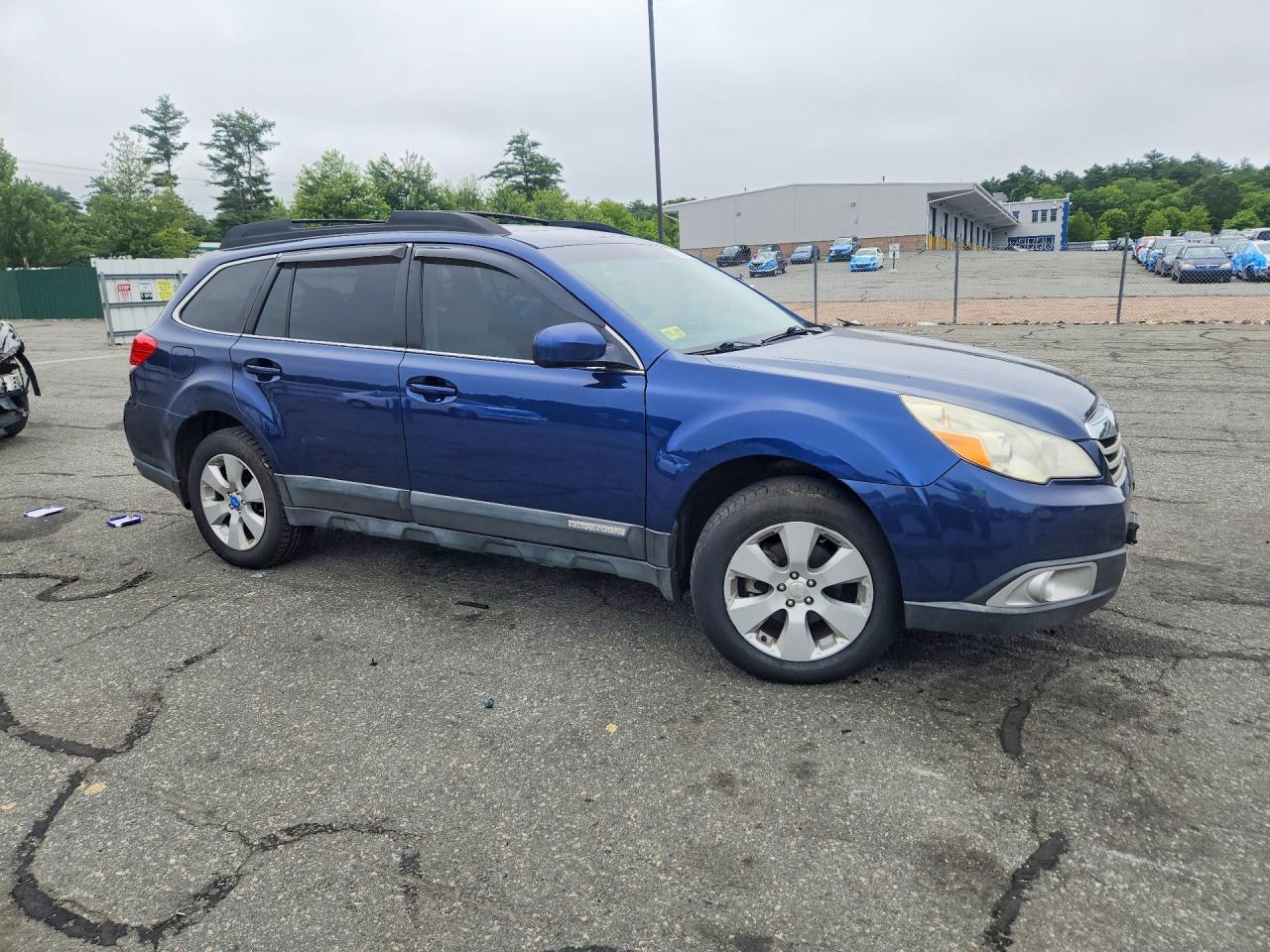 2010 Subaru Outback 2.5i Limited Blue vin: 4S4BRBKC0A3317435
