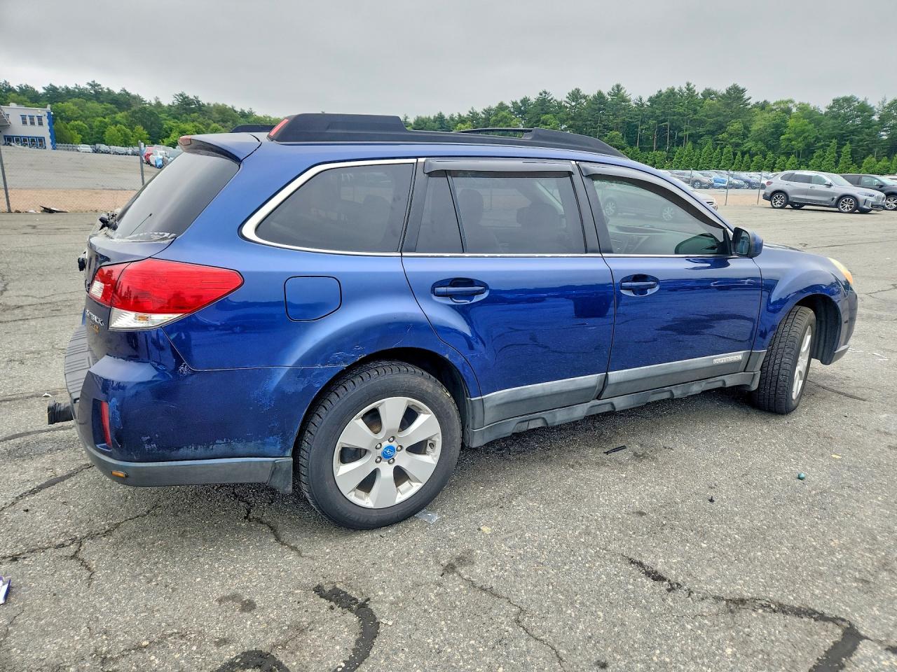 2010 Subaru Outback 2.5i Limited Blue vin: 4S4BRBKC0A3317435