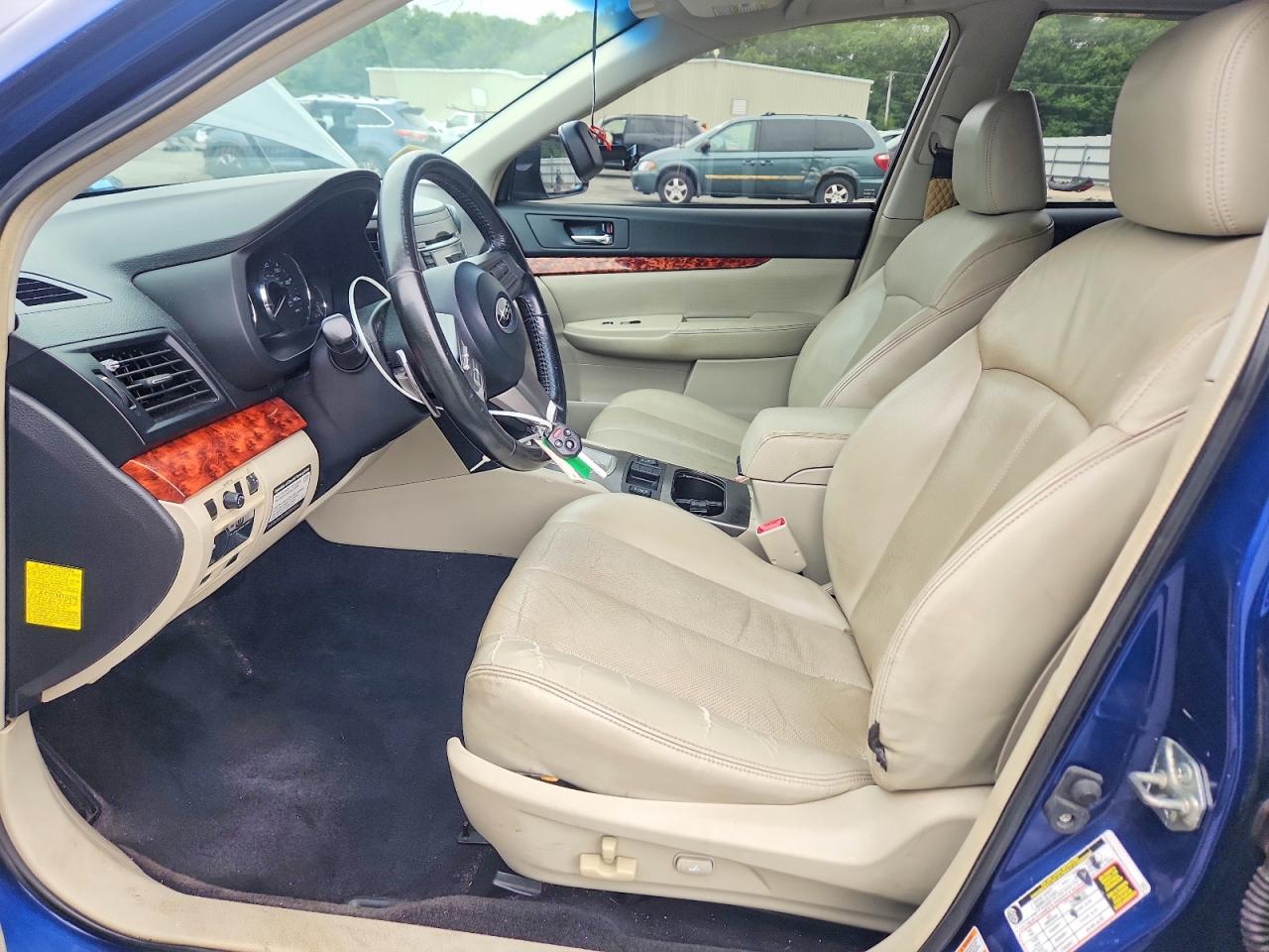 2010 Subaru Outback 2.5i Limited Blue vin: 4S4BRBKC0A3317435