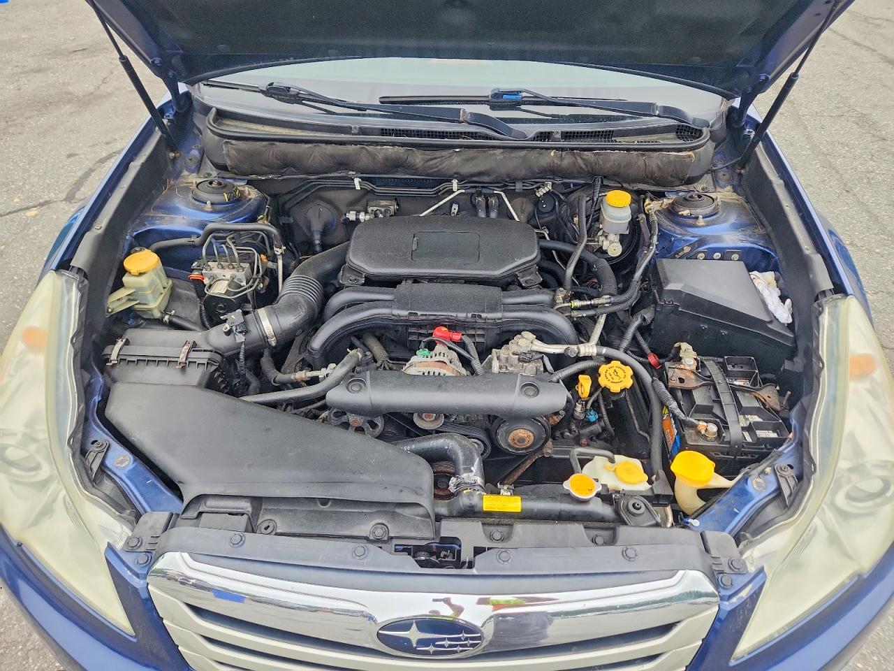 2010 Subaru Outback 2.5i Limited Blue vin: 4S4BRBKC0A3317435