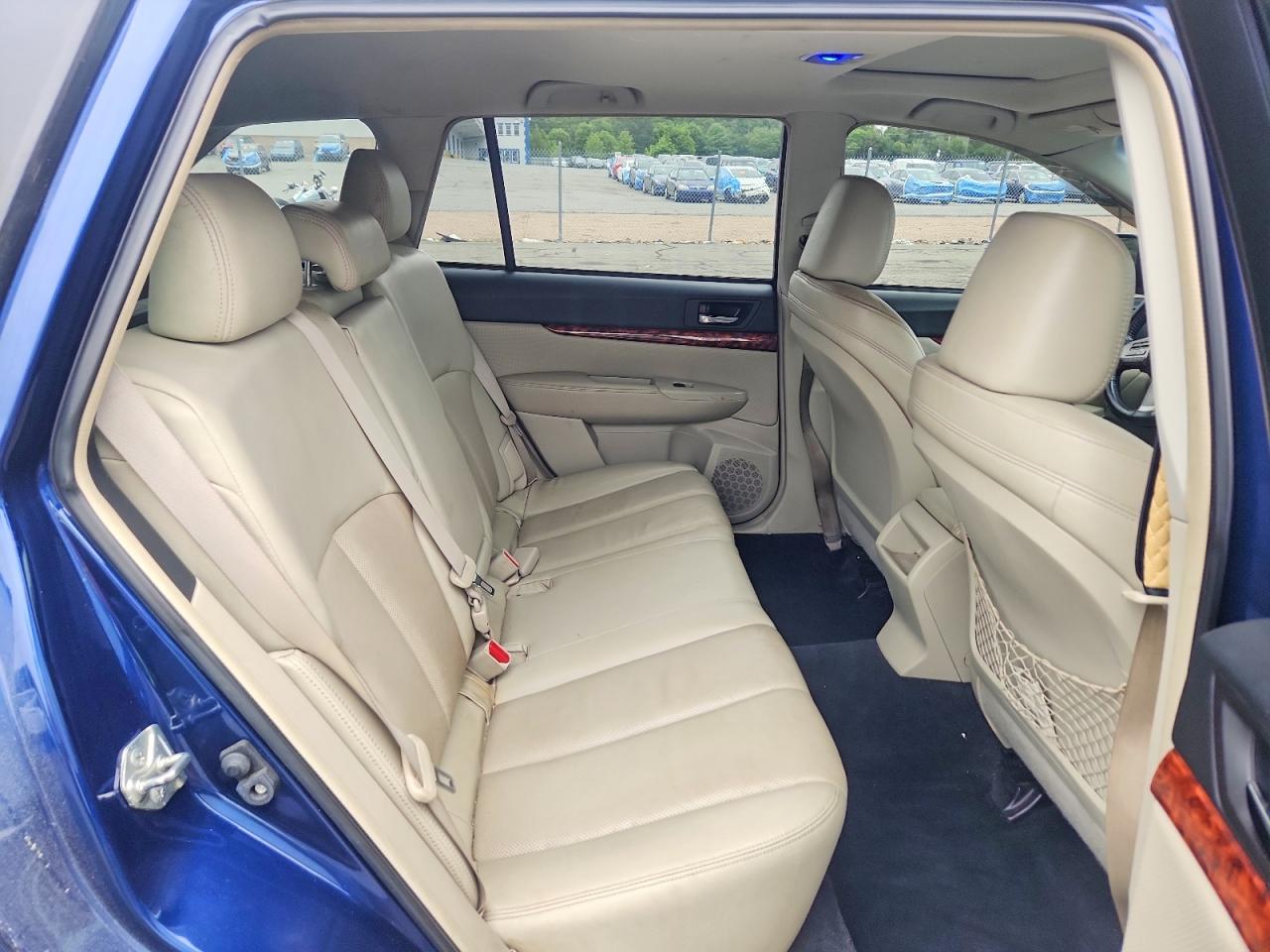 2010 Subaru Outback 2.5i Limited Blue vin: 4S4BRBKC0A3317435