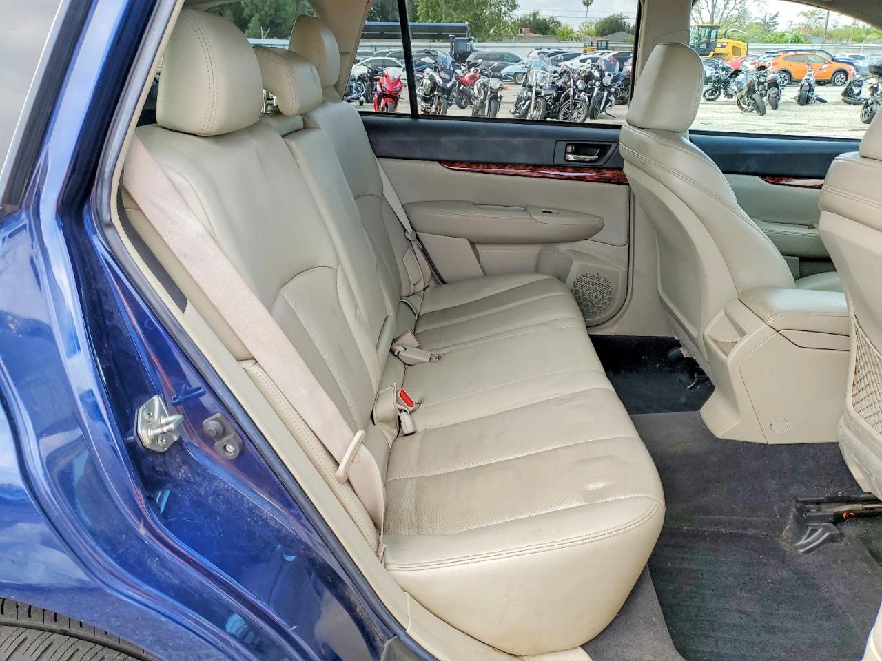 2010 Subaru Outback 2.5i Limited Blue vin: 4S4BRBKC0A3329889
