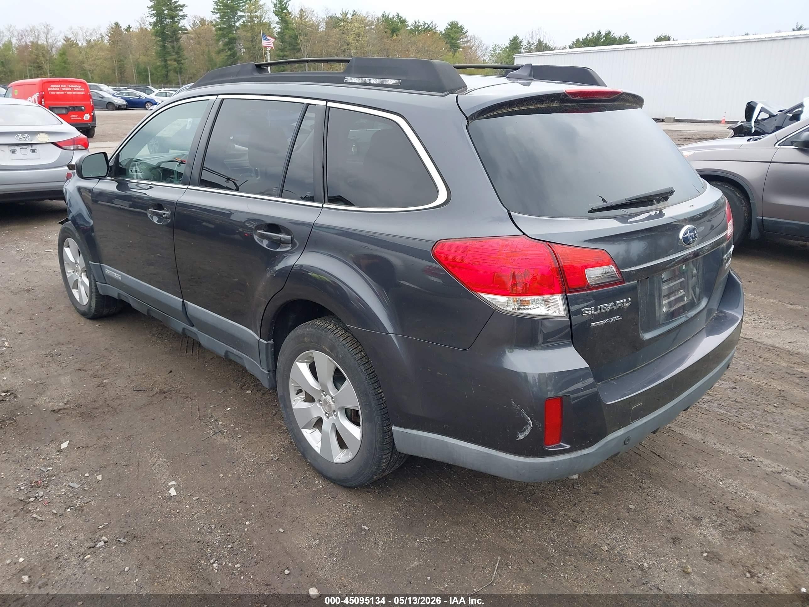 2011 Subaru Outback 2.5i Limited Black vin: 4S4BRBKC0B3353420