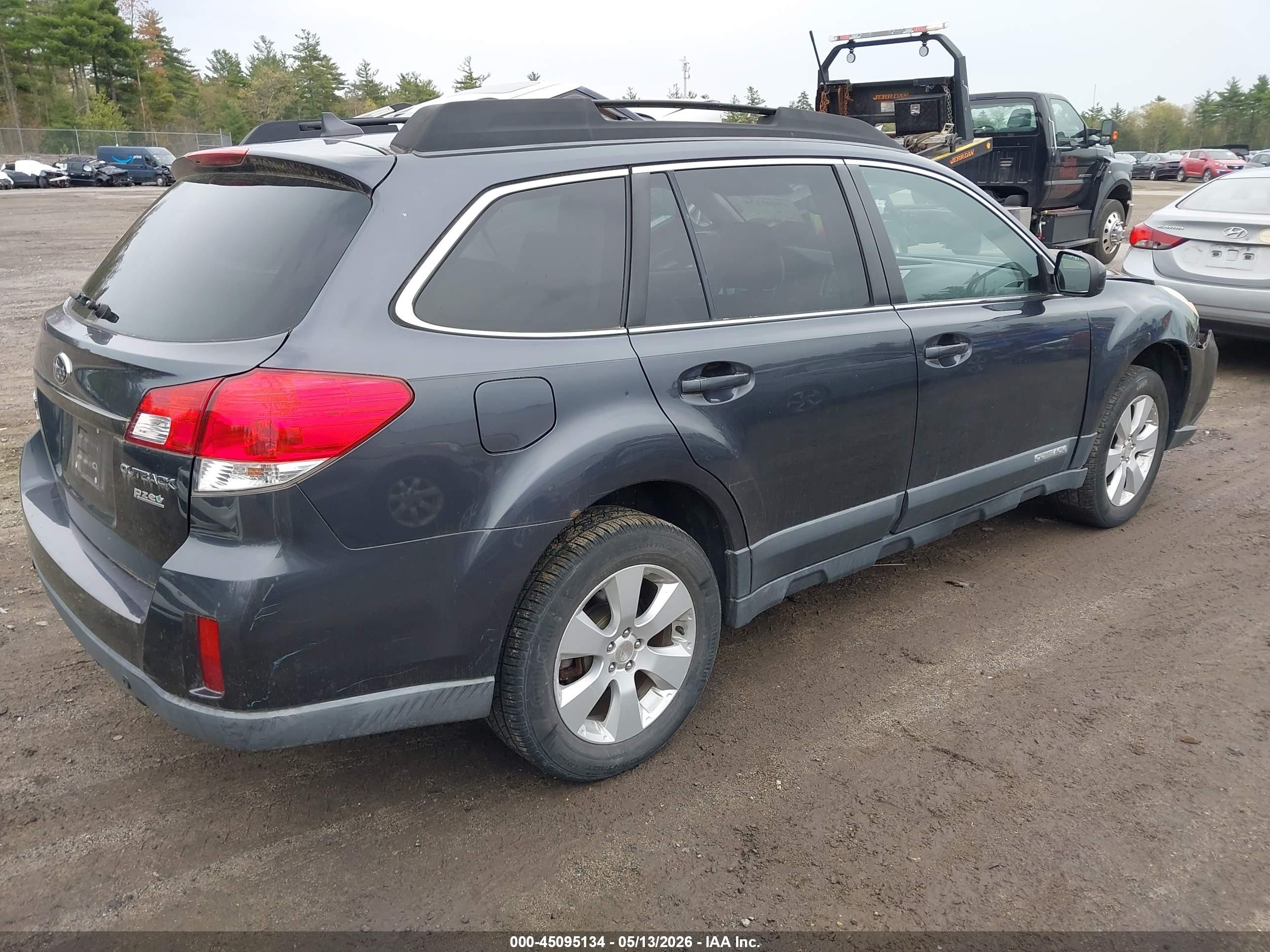 2011 Subaru Outback 2.5i Limited Black vin: 4S4BRBKC0B3353420