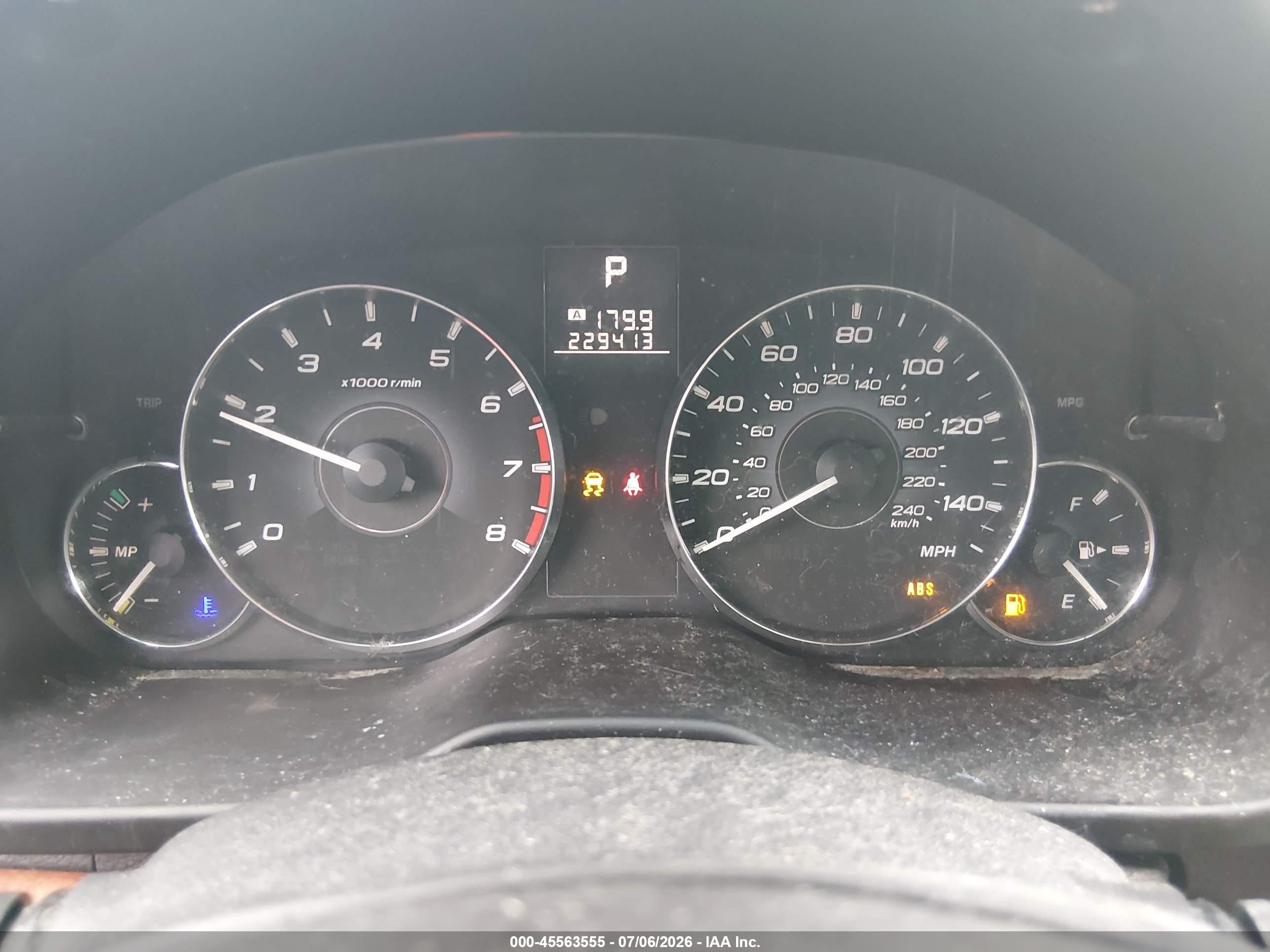 2012 Subaru Outback 2.5i Limited Белый vin: 4S4BRBKC0C3214048