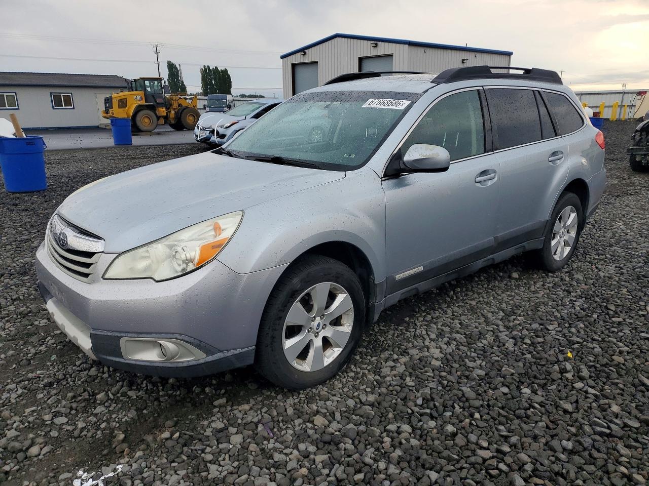 2012 Subaru Outback 2.5i Limited Silver vin: 4S4BRBKC0C3233280