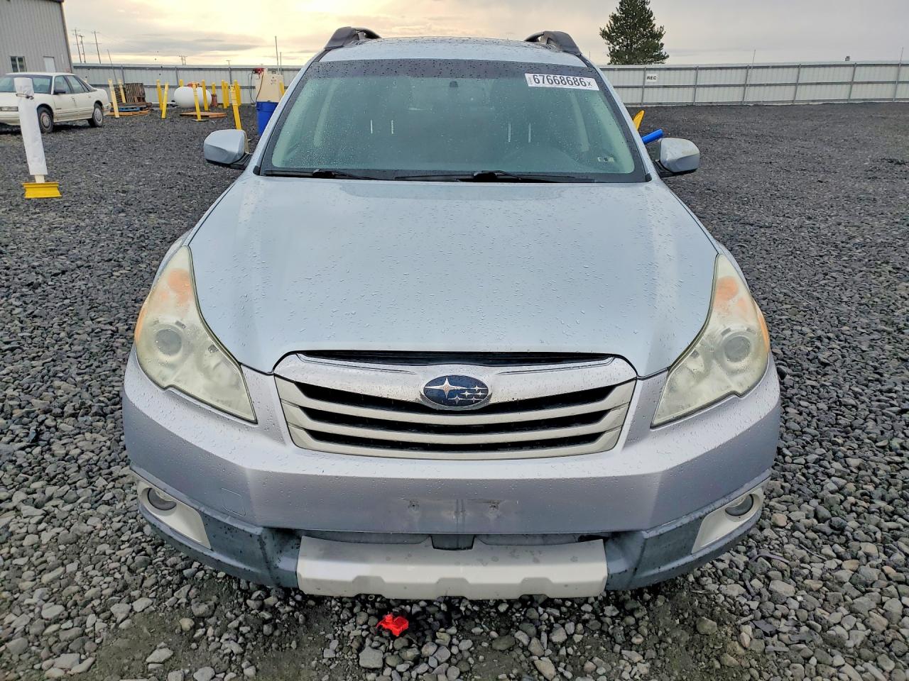 2012 Subaru Outback 2.5i Limited Silver vin: 4S4BRBKC0C3233280