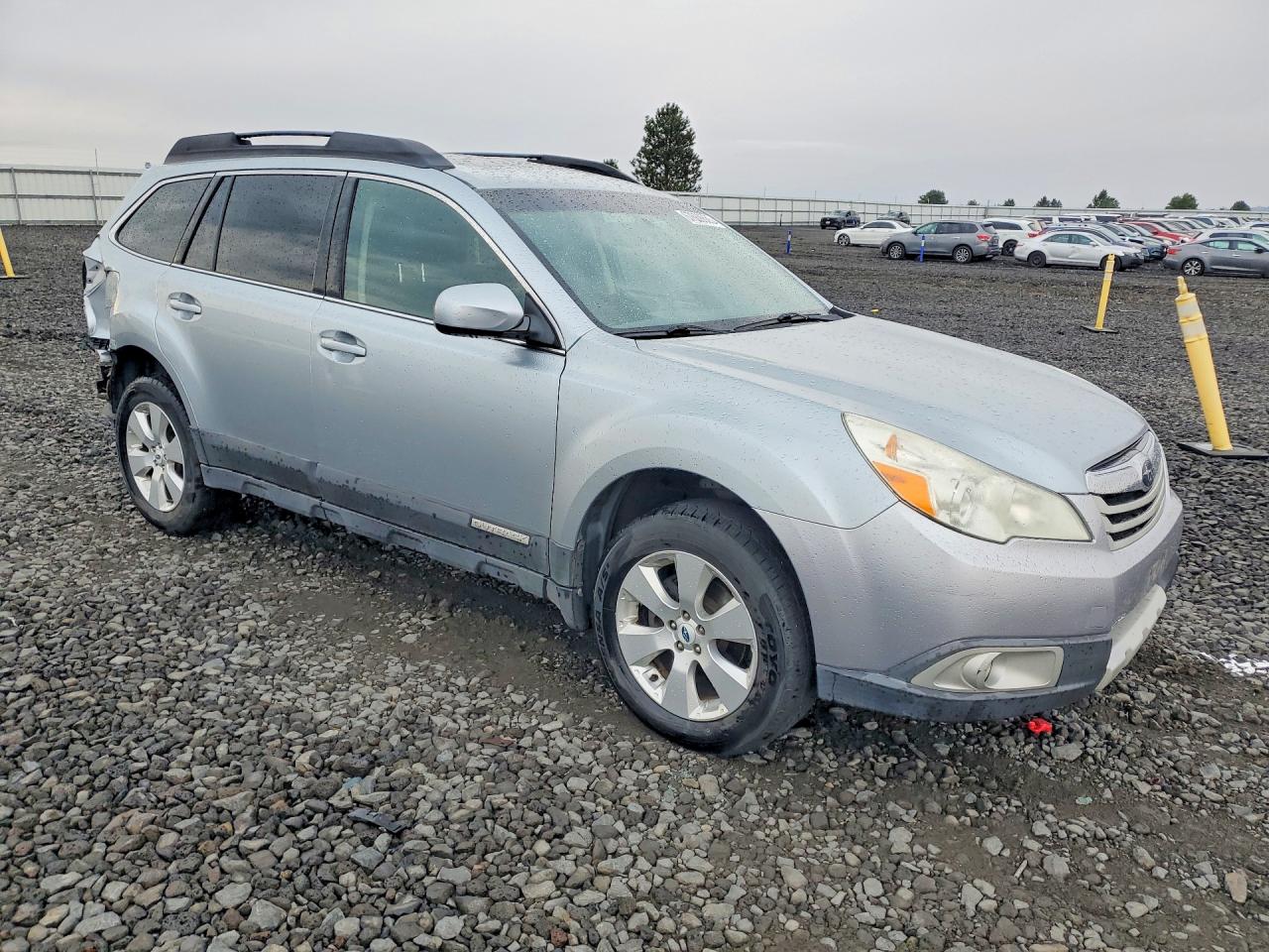 2012 Subaru Outback 2.5i Limited Silver vin: 4S4BRBKC0C3233280