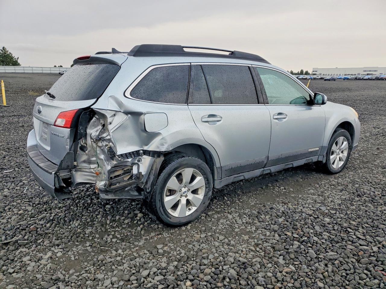 2012 Subaru Outback 2.5i Limited Silver vin: 4S4BRBKC0C3233280