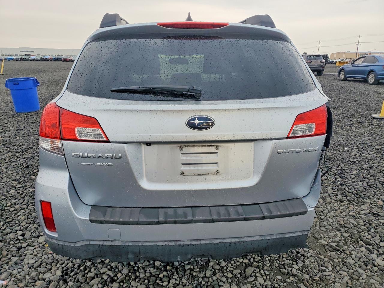 2012 Subaru Outback 2.5i Limited Silver vin: 4S4BRBKC0C3233280