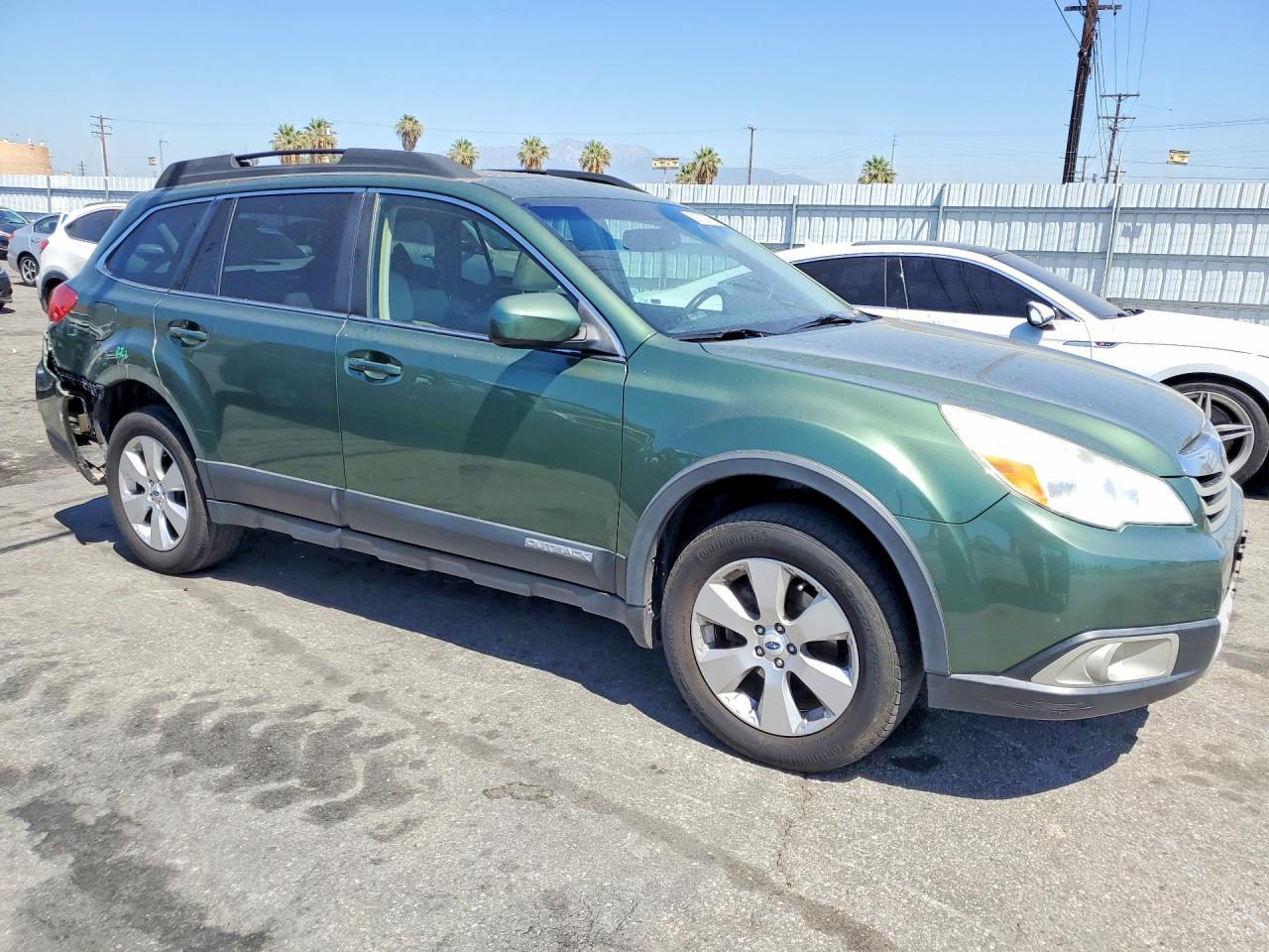 2012 Subaru Outback 2.5i Limited Green vin: 4S4BRBKC0C3234056
