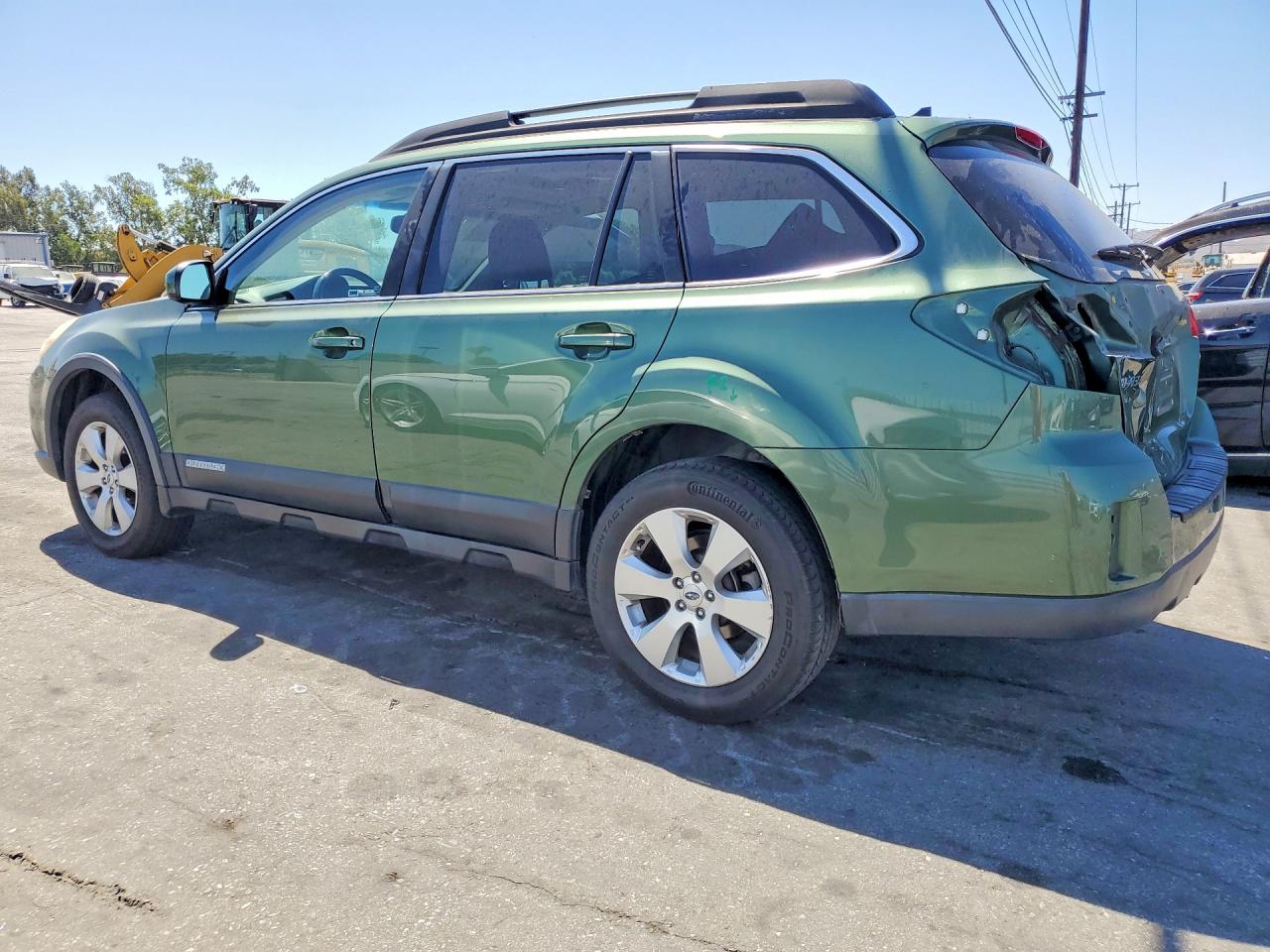 2012 Subaru Outback 2.5i Limited Green vin: 4S4BRBKC0C3234056