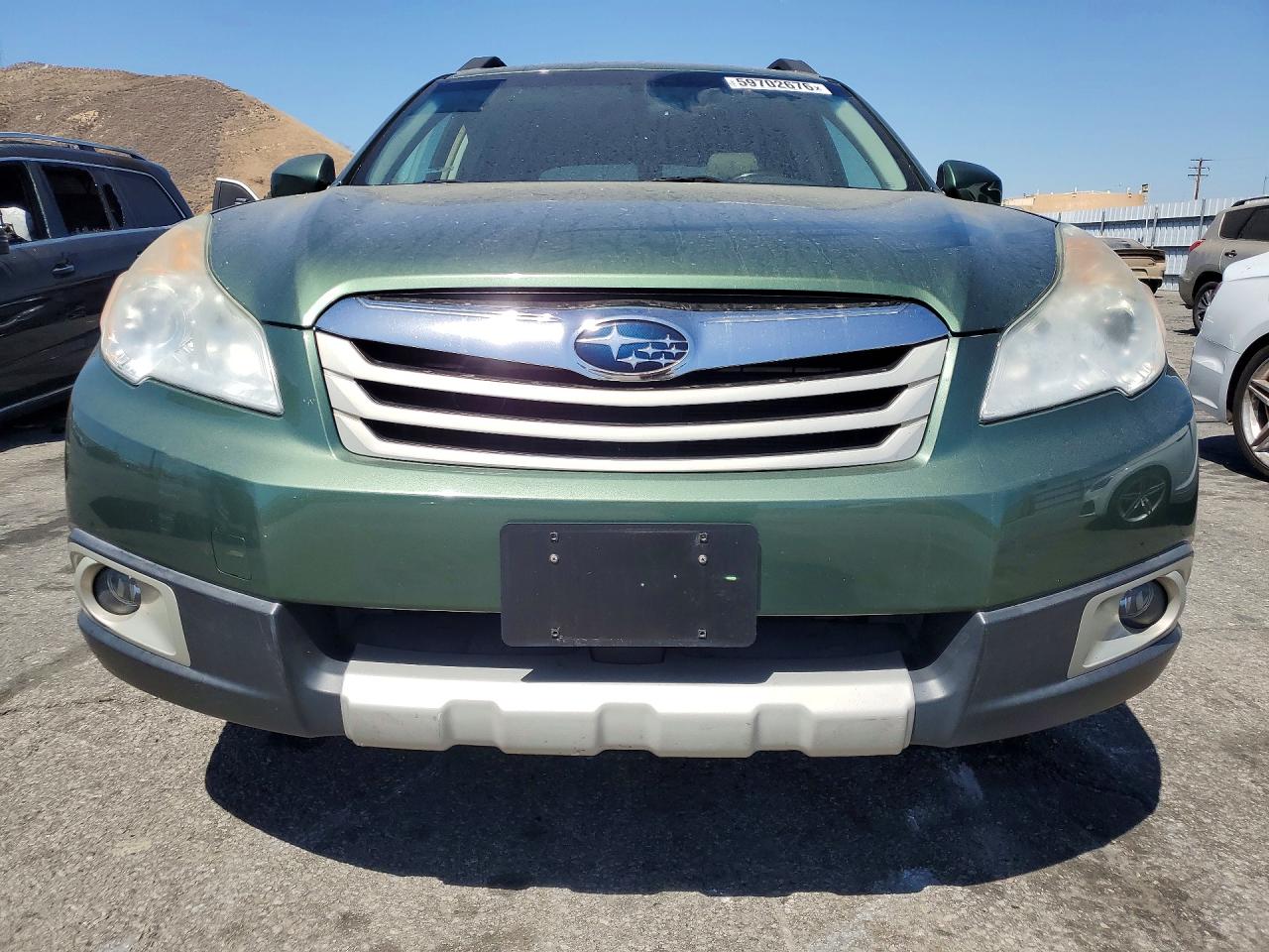 2012 Subaru Outback 2.5i Limited Green vin: 4S4BRBKC0C3234056