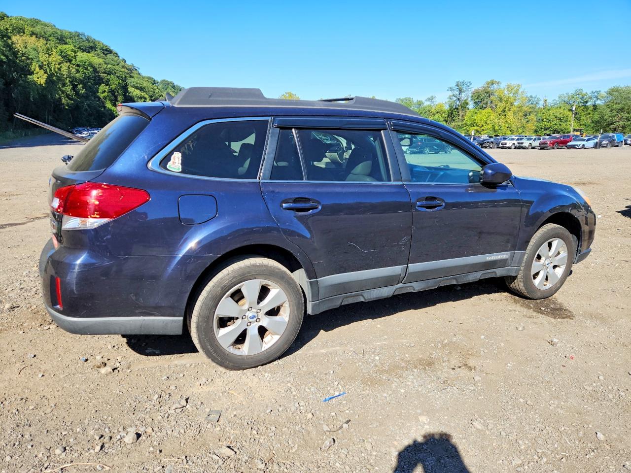 2012 Subaru Outback 2.5i Limited Синий vin: 4S4BRBKC0C3286450