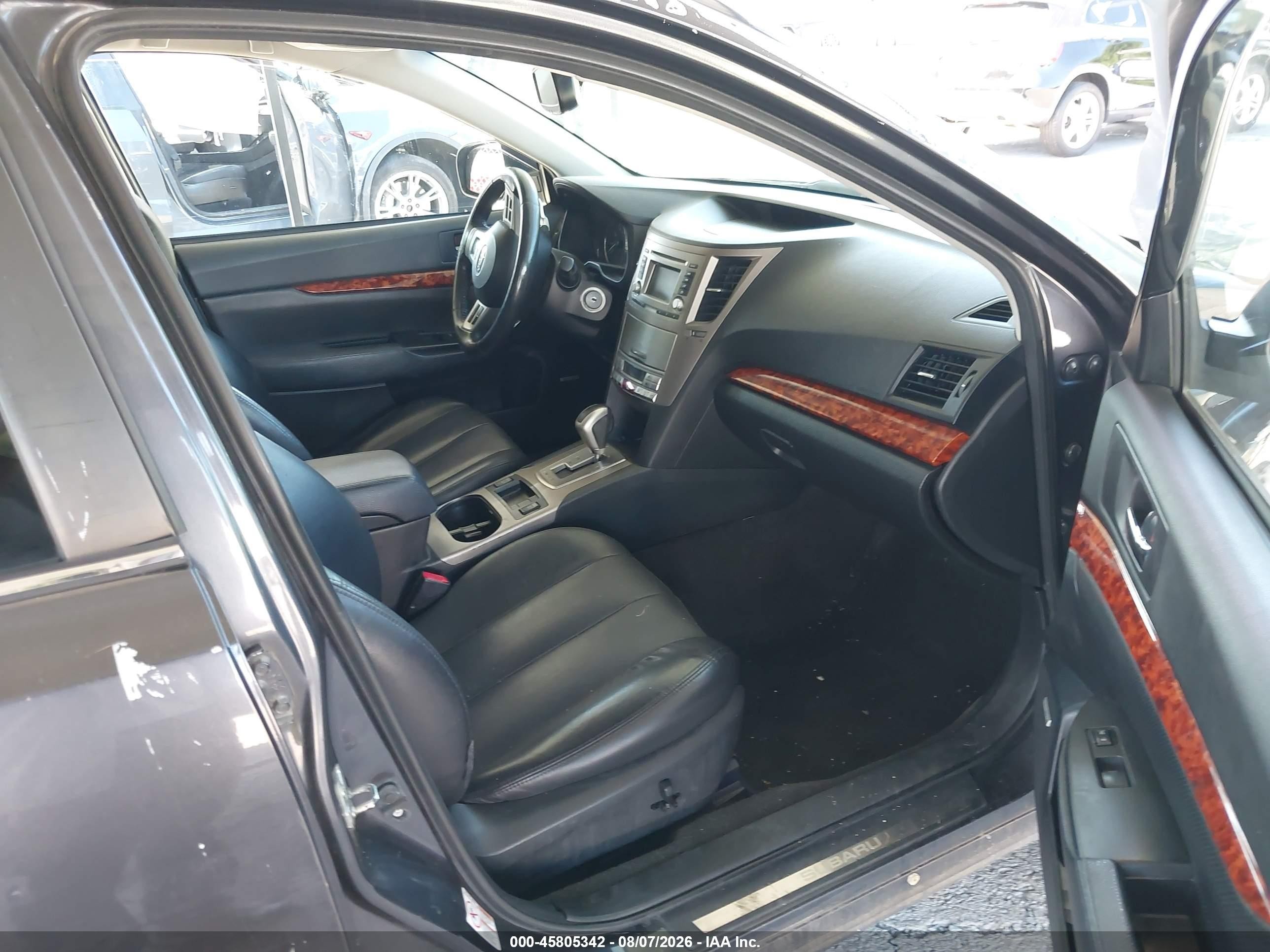 2012 Subaru Outback 2.5i Limited Серый vin: 4S4BRBKC0C3286948