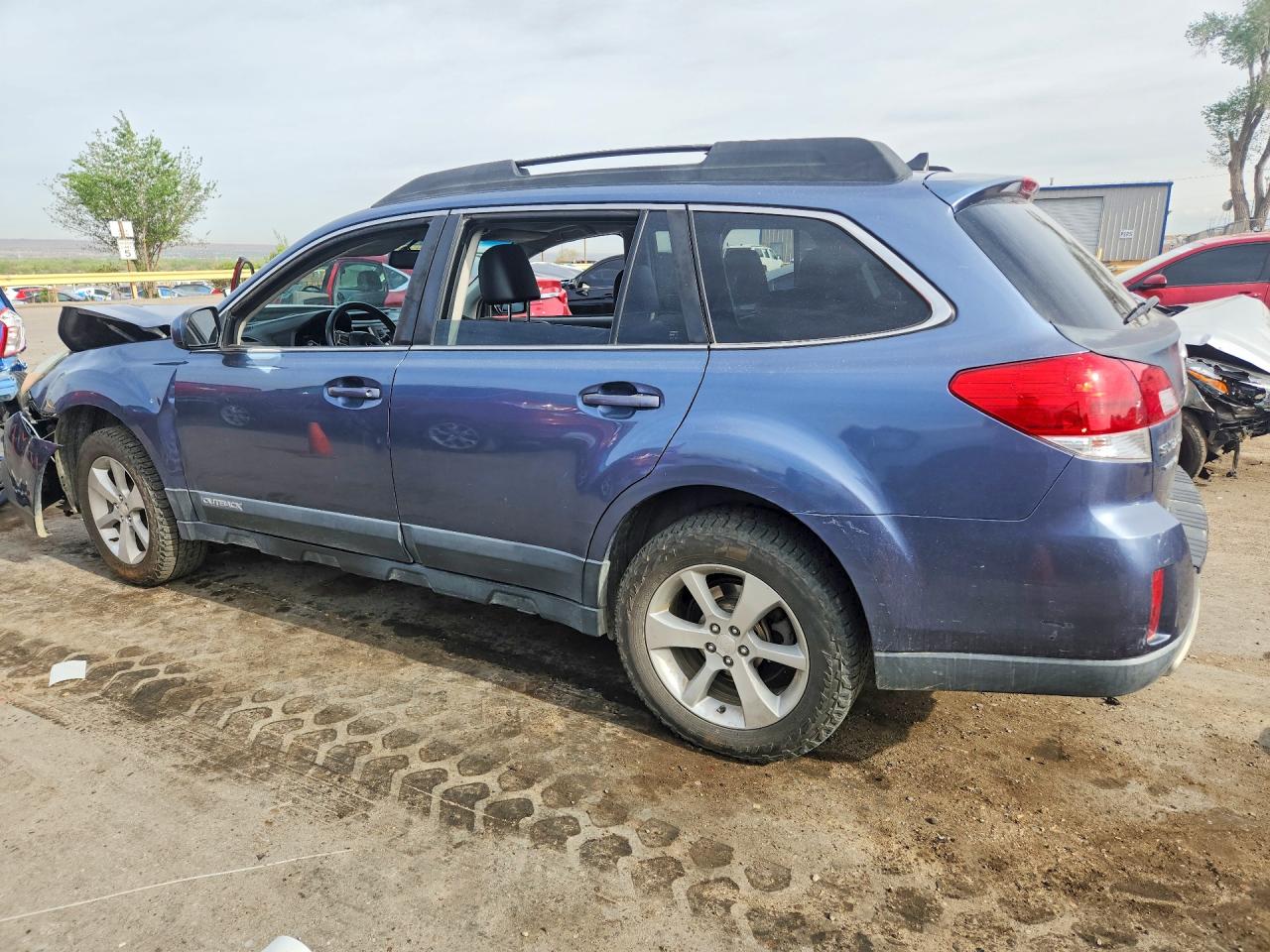 2013 Subaru Outback 2.5i Limited Blue vin: 4S4BRBKC0D3229554