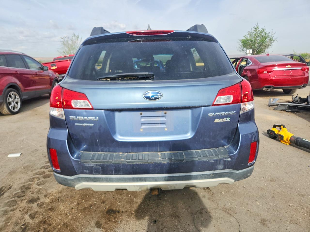 2013 Subaru Outback 2.5i Limited Blue vin: 4S4BRBKC0D3229554