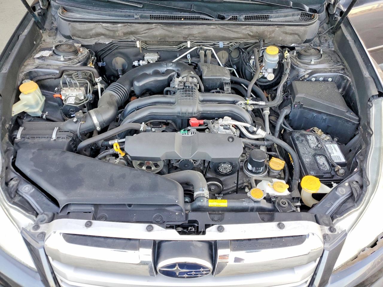 2013 Subaru Outback 2.5i Limited Gray vin: 4S4BRBKC0D3232650
