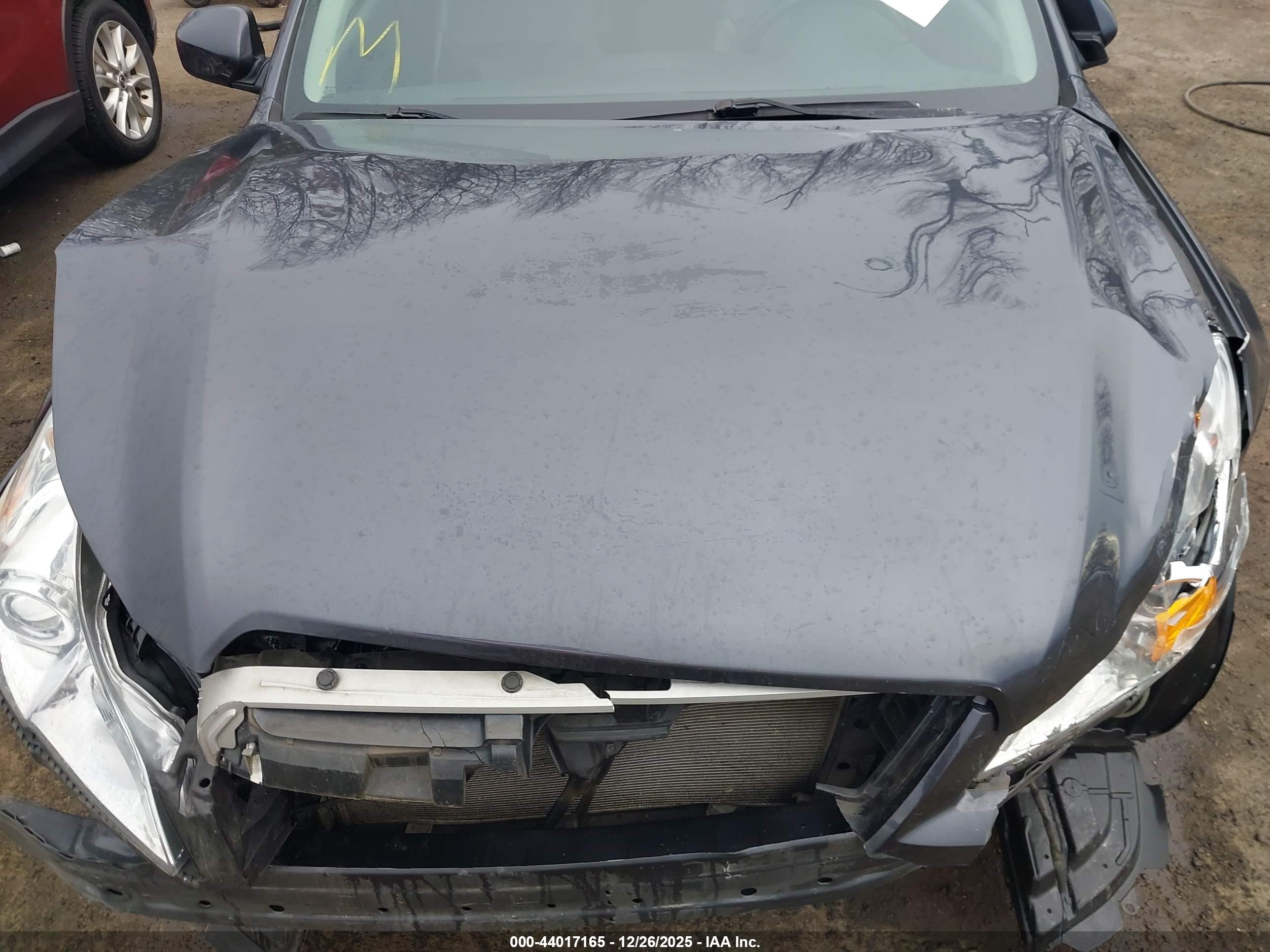 2013 Subaru Outback 2.5i Limited Gray vin: 4S4BRBKC0D3290788