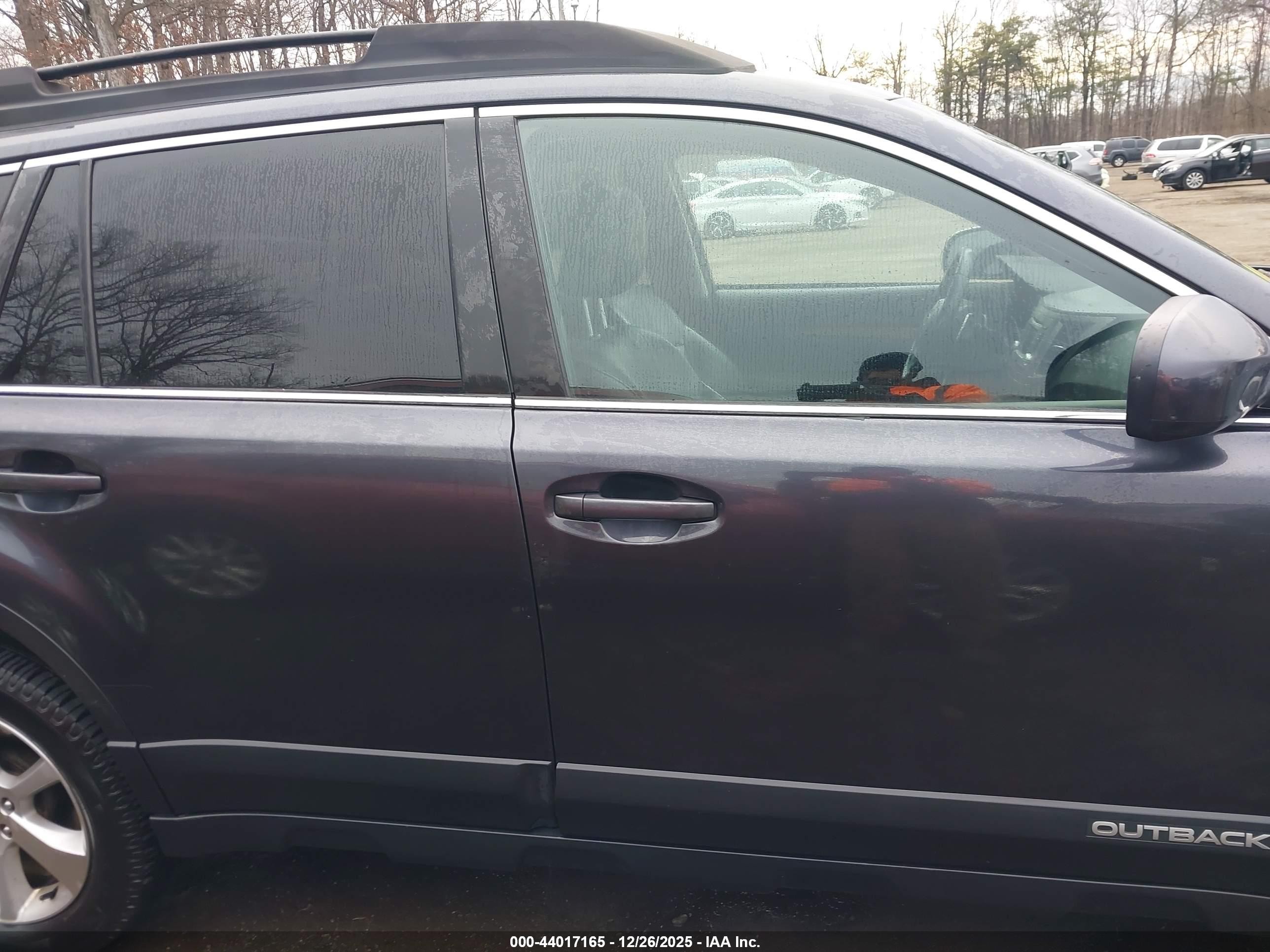 2013 Subaru Outback 2.5i Limited Gray vin: 4S4BRBKC0D3290788