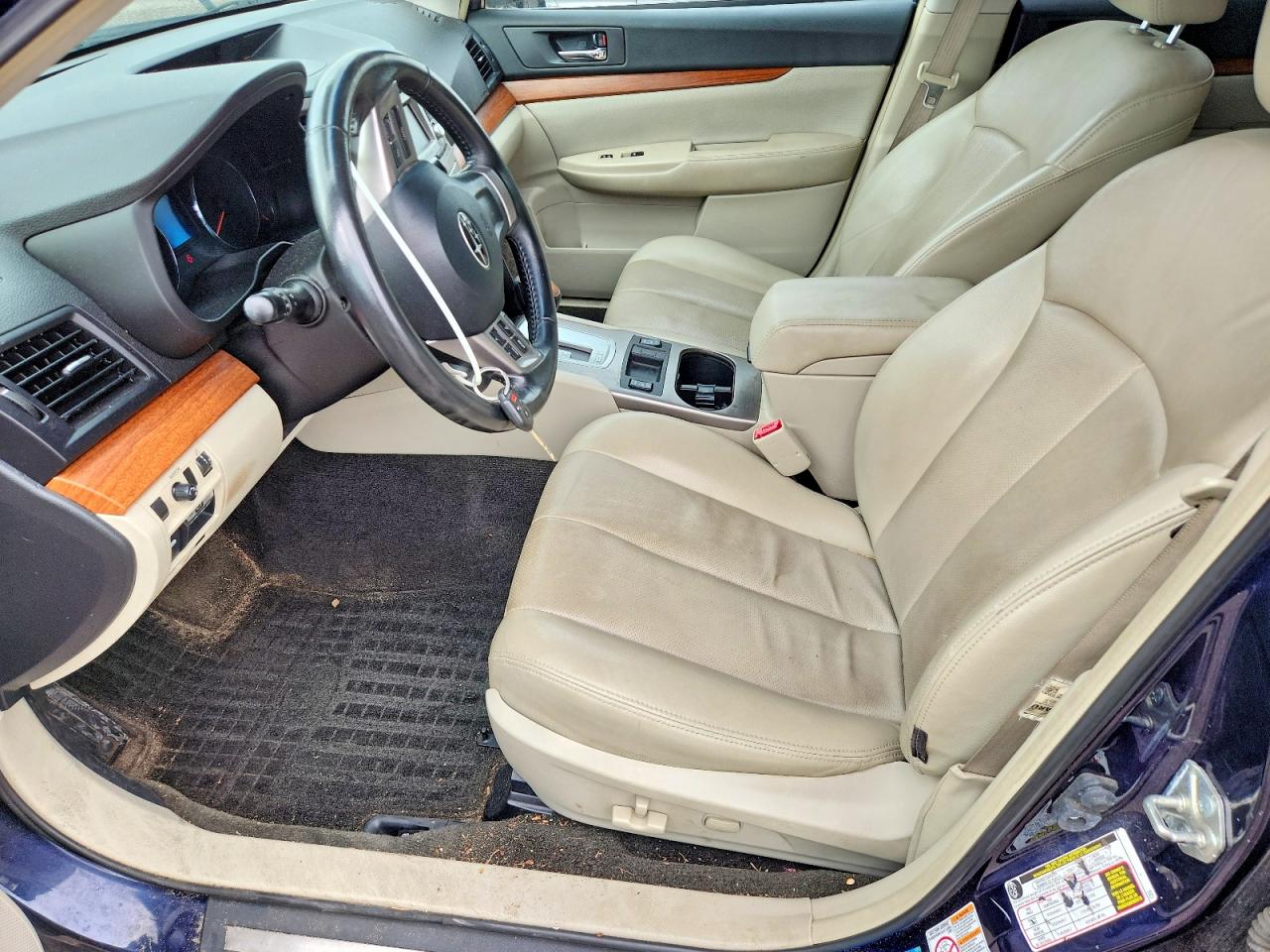 2013 Subaru Outback 2.5i Limited Blue vin: 4S4BRBKC0D3295540