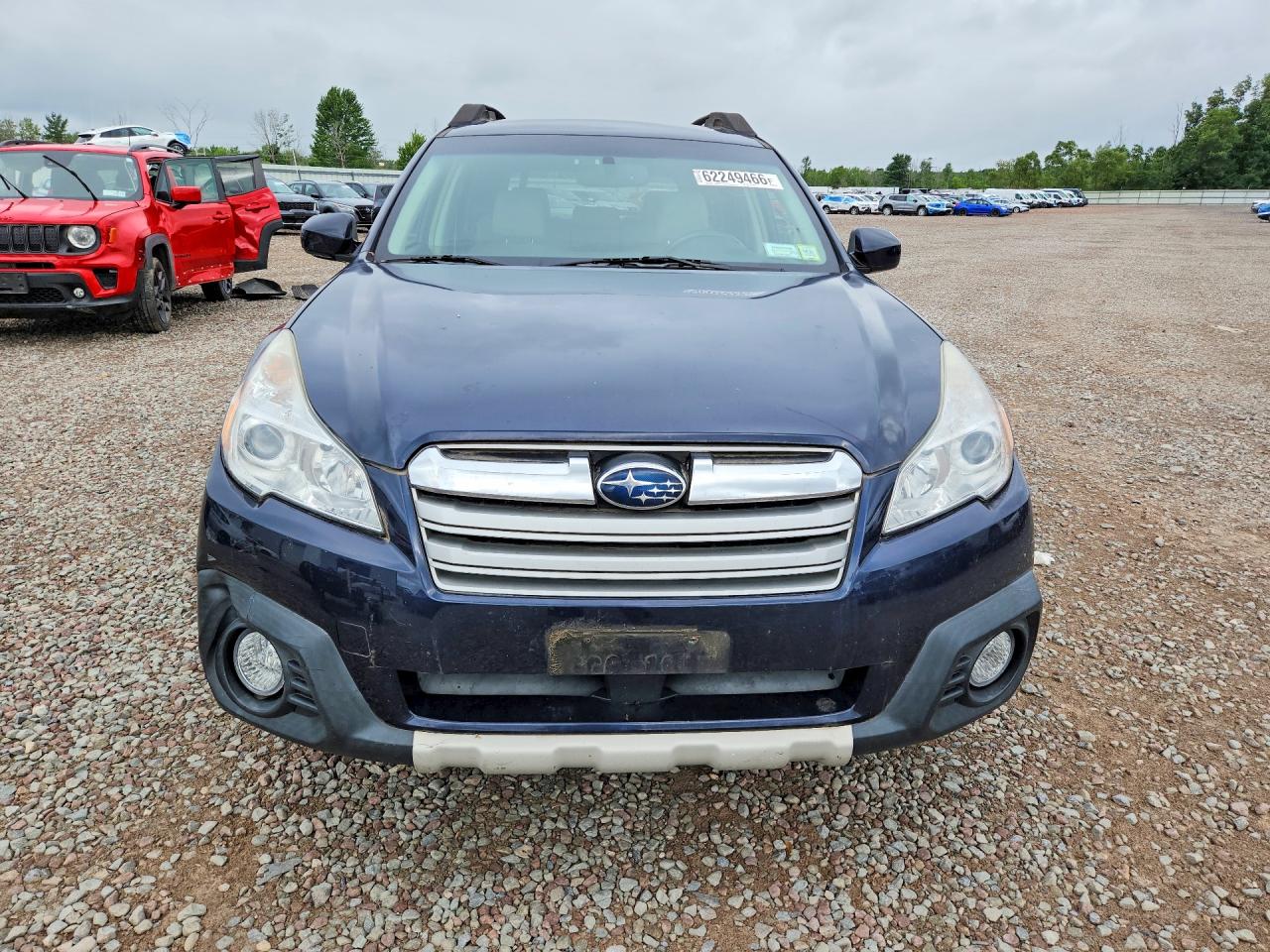 2013 Subaru Outback 2.5i Limited Blue vin: 4S4BRBKC0D3295540