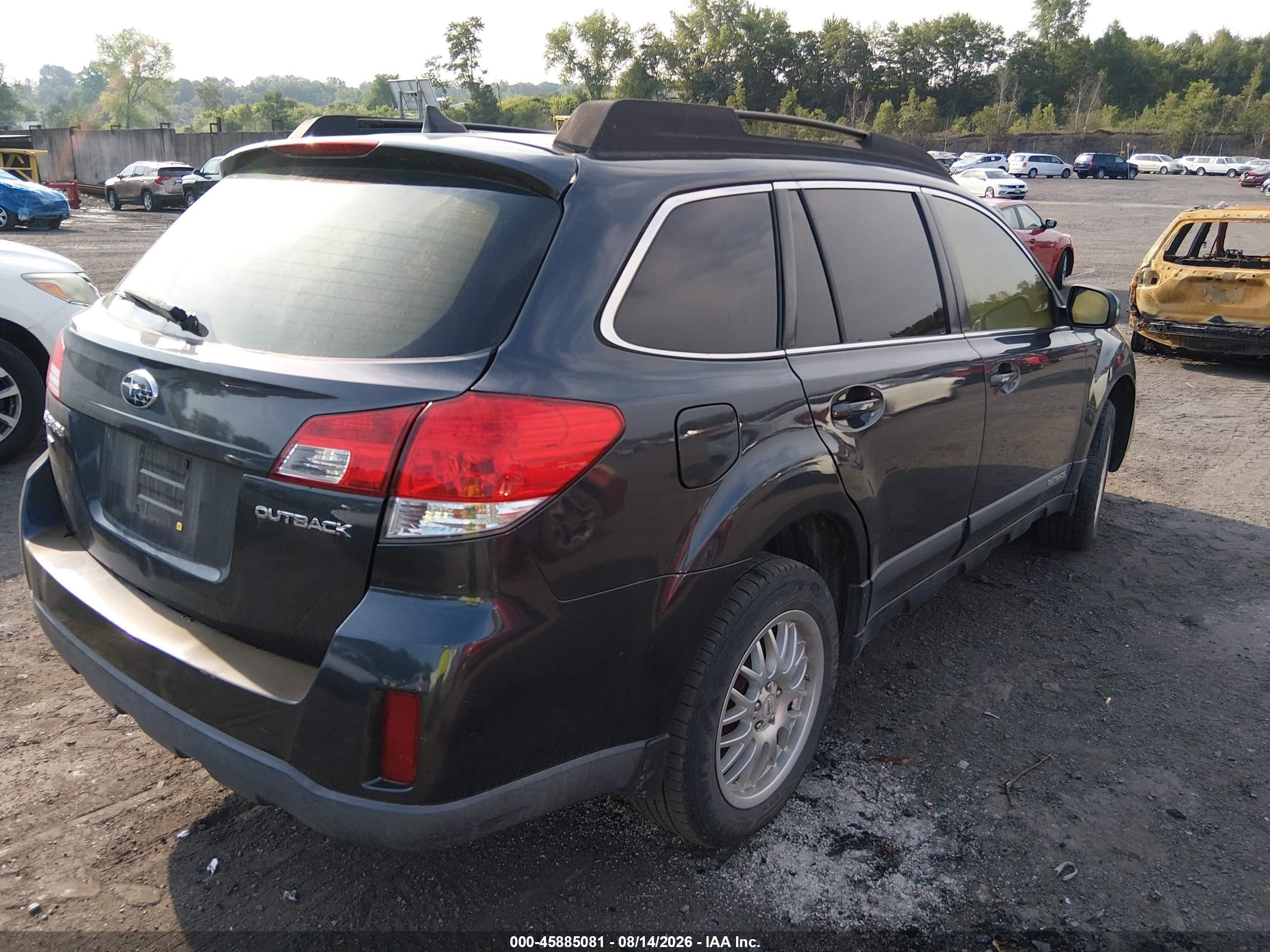2013 Subaru Outback 2.5i Limited Gray vin: 4S4BRBKC0D3309551