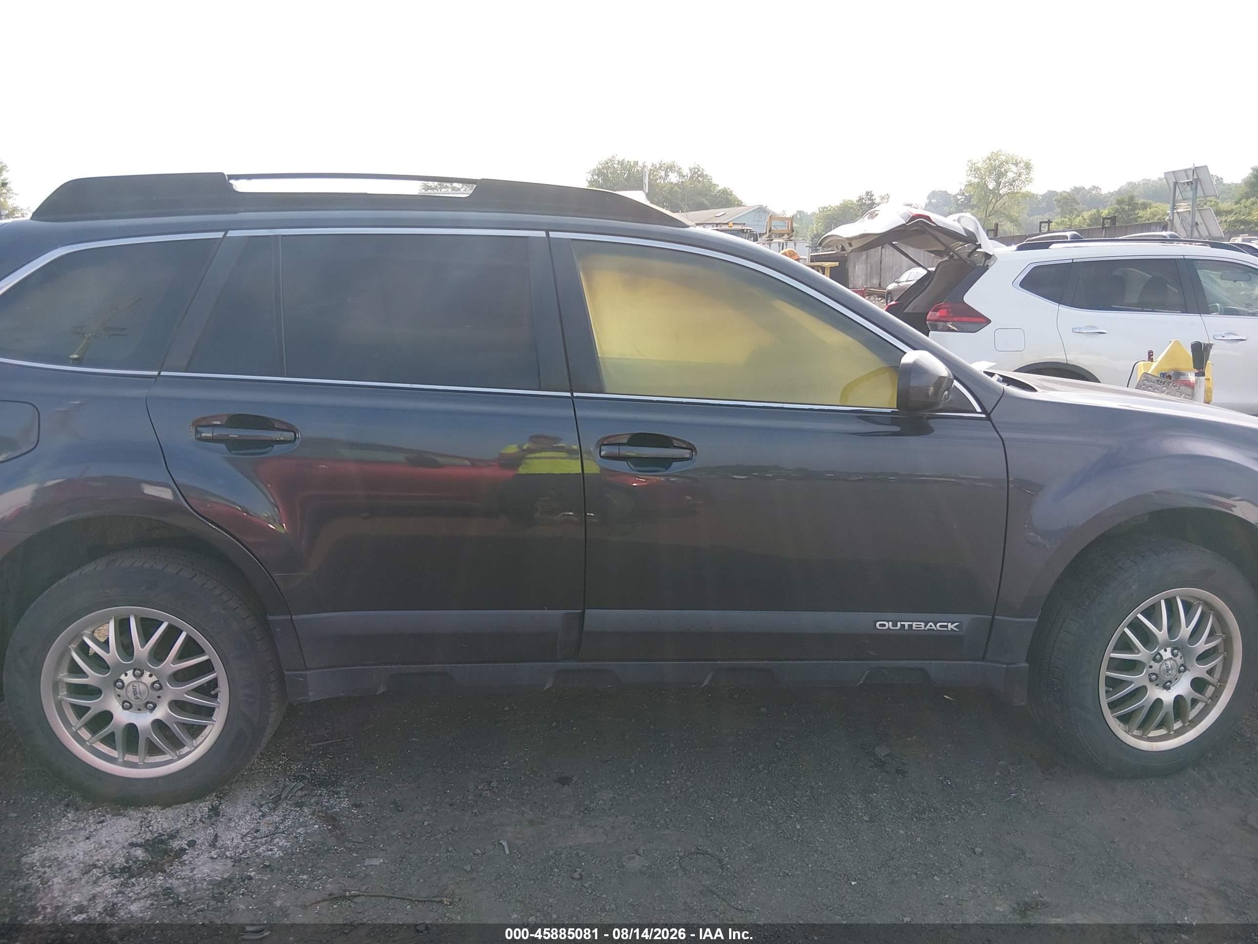 2013 Subaru Outback 2.5i Limited Gray vin: 4S4BRBKC0D3309551