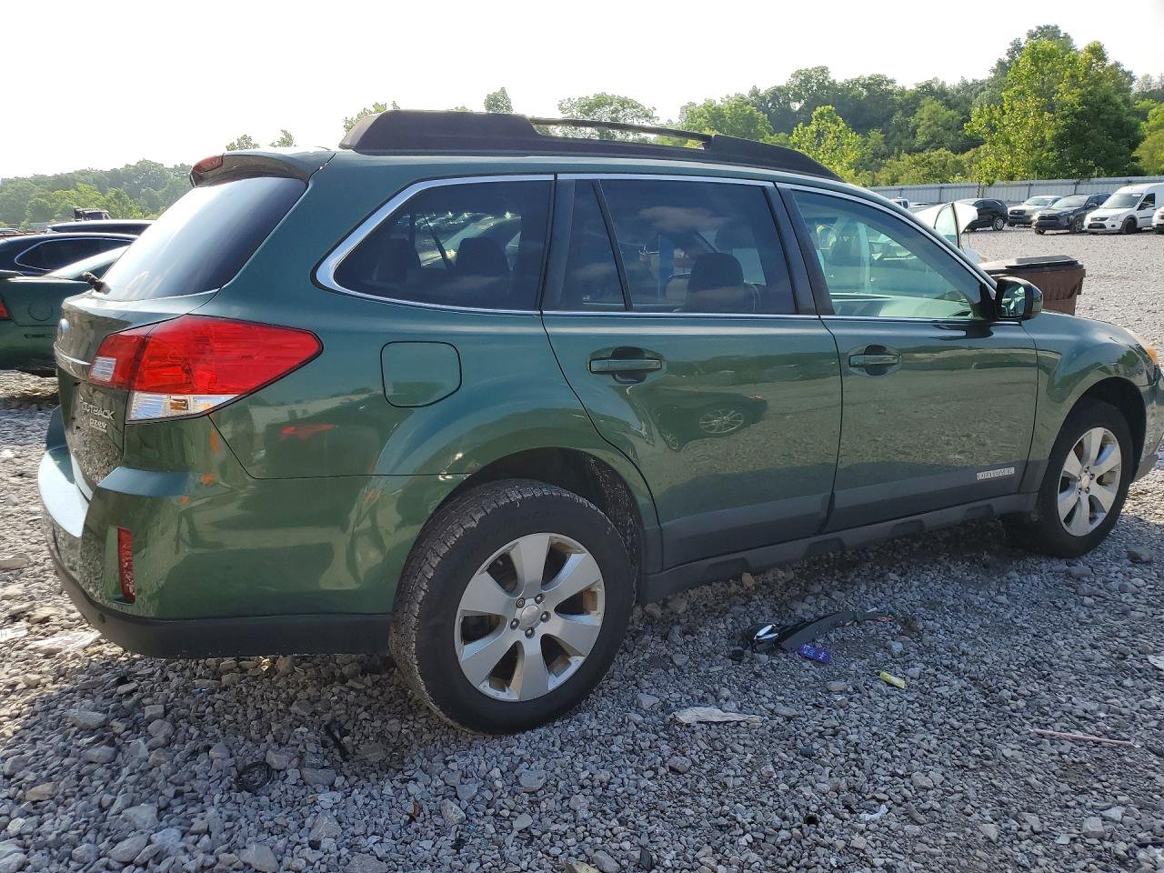 2010 Subaru Outback 2.5i Limited Зеленый vin: 4S4BRBKC1A3344093
