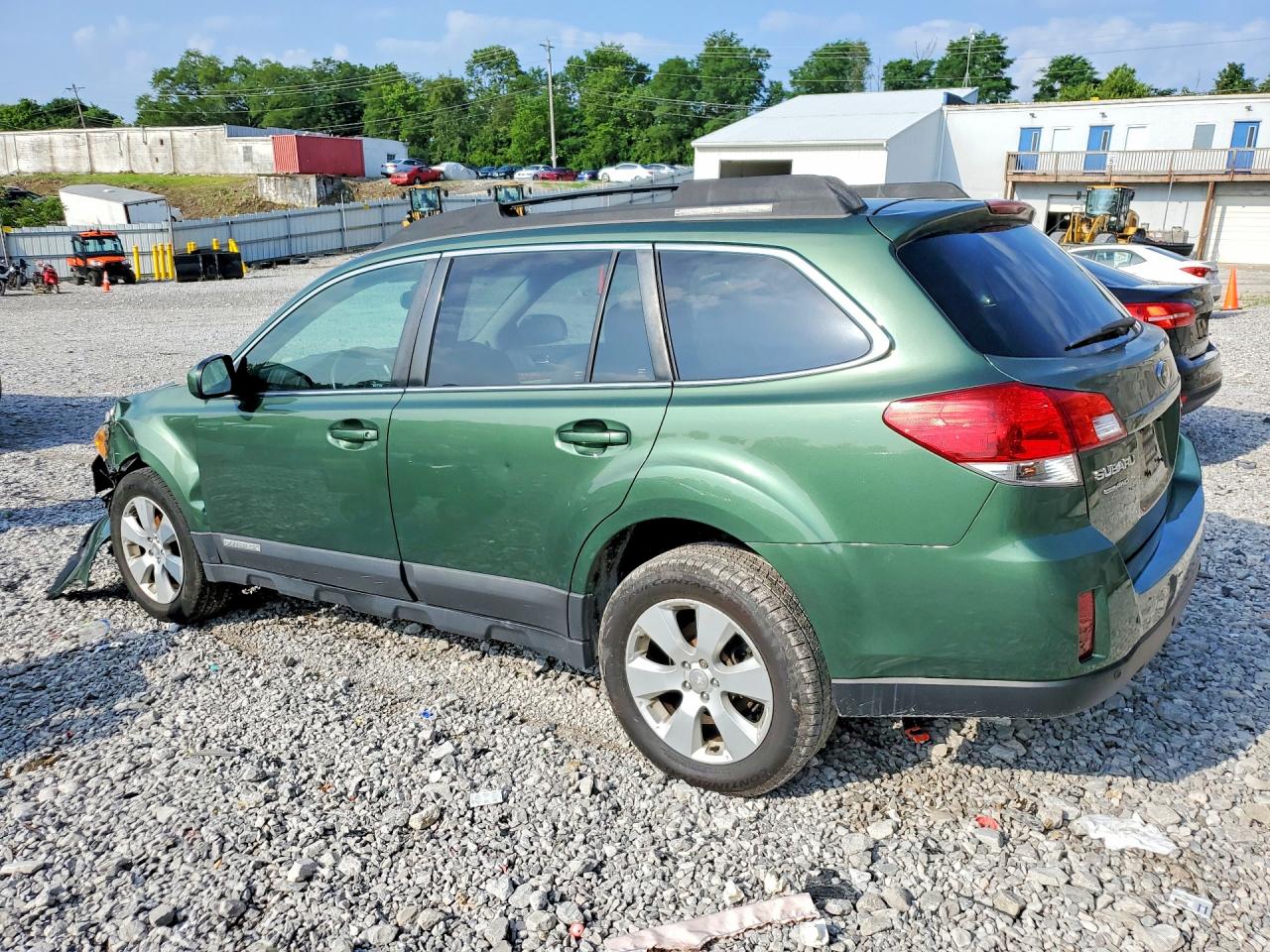 2010 Subaru Outback 2.5i Limited Зеленый vin: 4S4BRBKC1A3344093